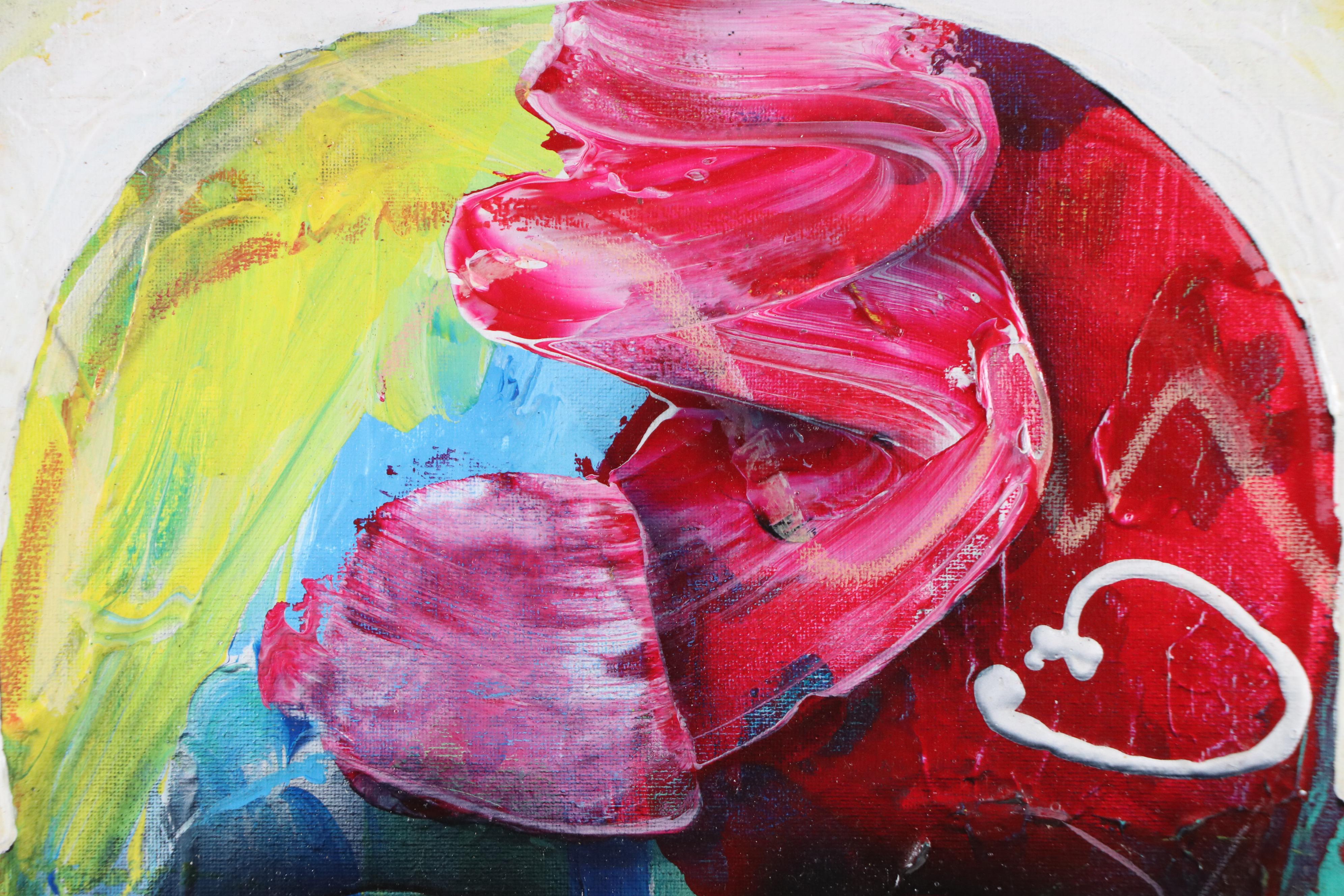 Abiola Idowu Acrylic Painting "Answer to All Problem," 2023