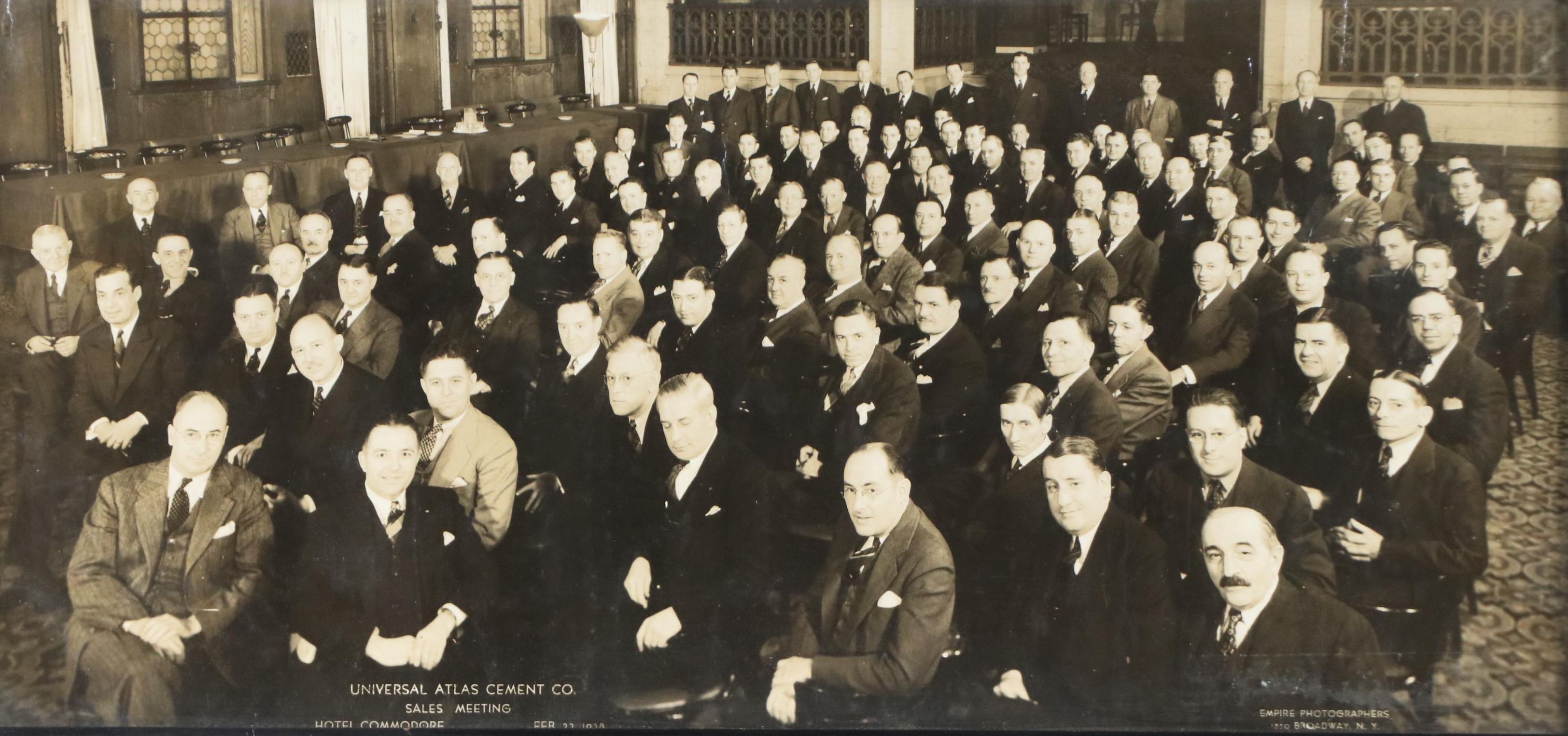 Empire Photographs Silver Gelatin Print of Universal Atlas Cement Co., 1938