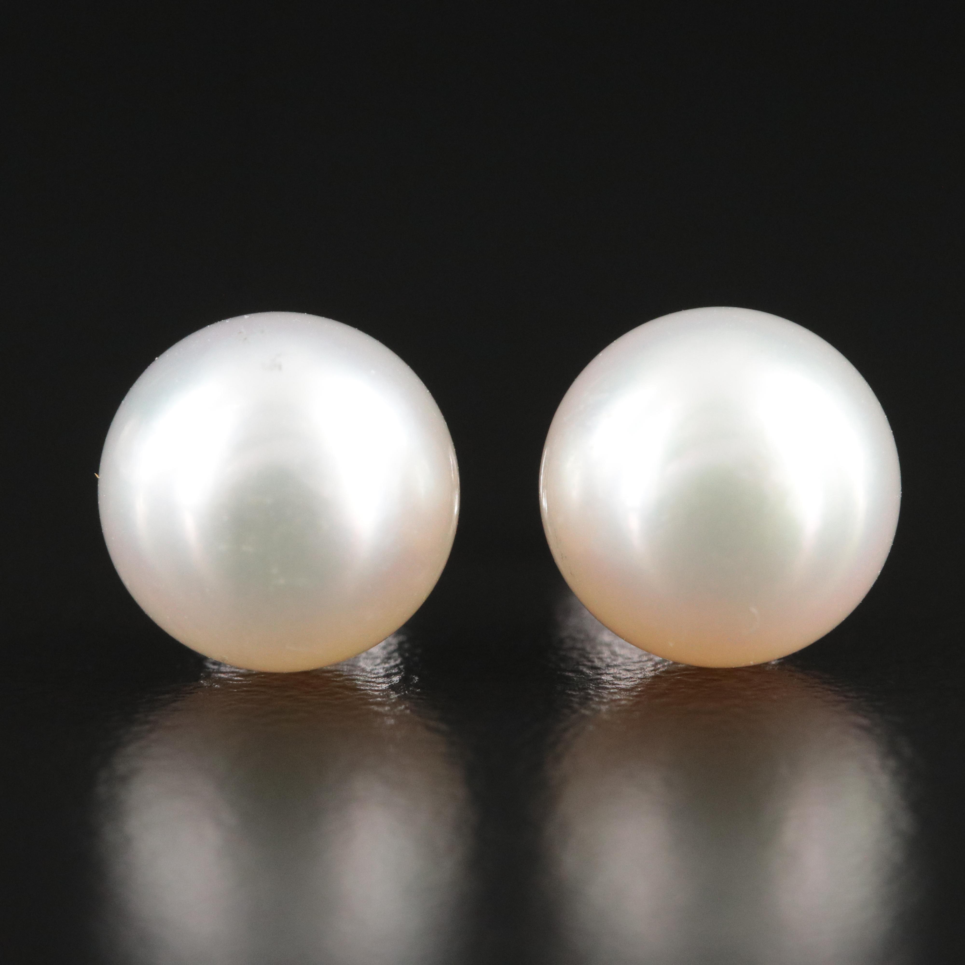 14K Pearl Earrings