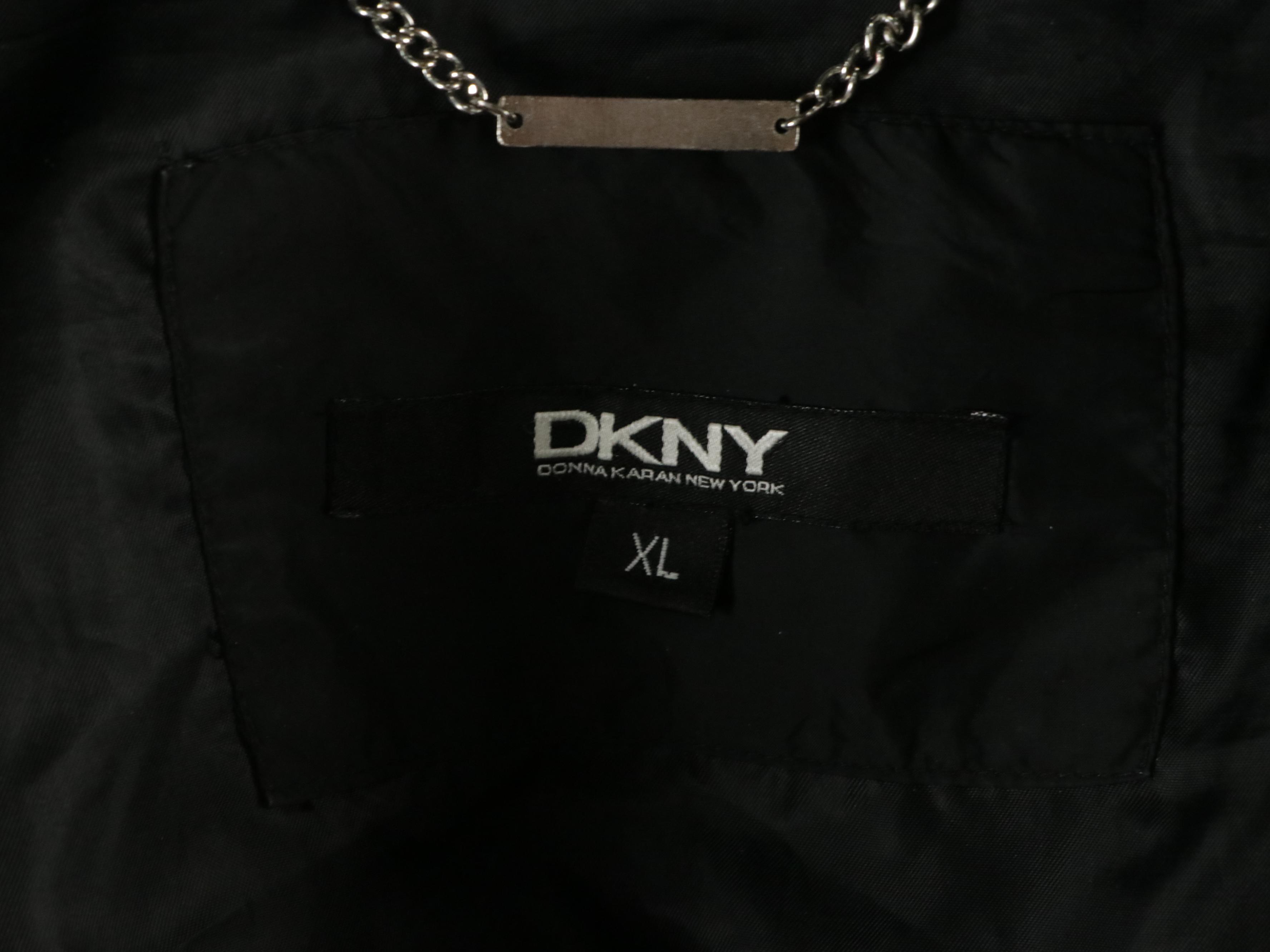 DKNY Mid-Length Puffer Coat, Jones New York Faux Fur Vest, Calvin Klein Vests