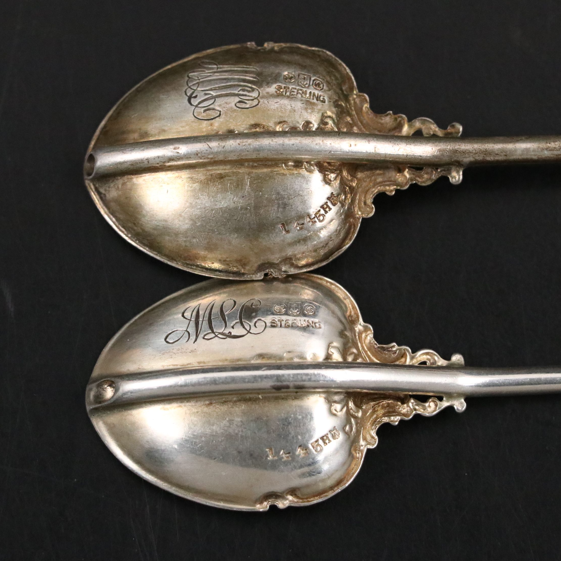Gorham Sterling Silver Julep Spoon Straws, Late 19th Century