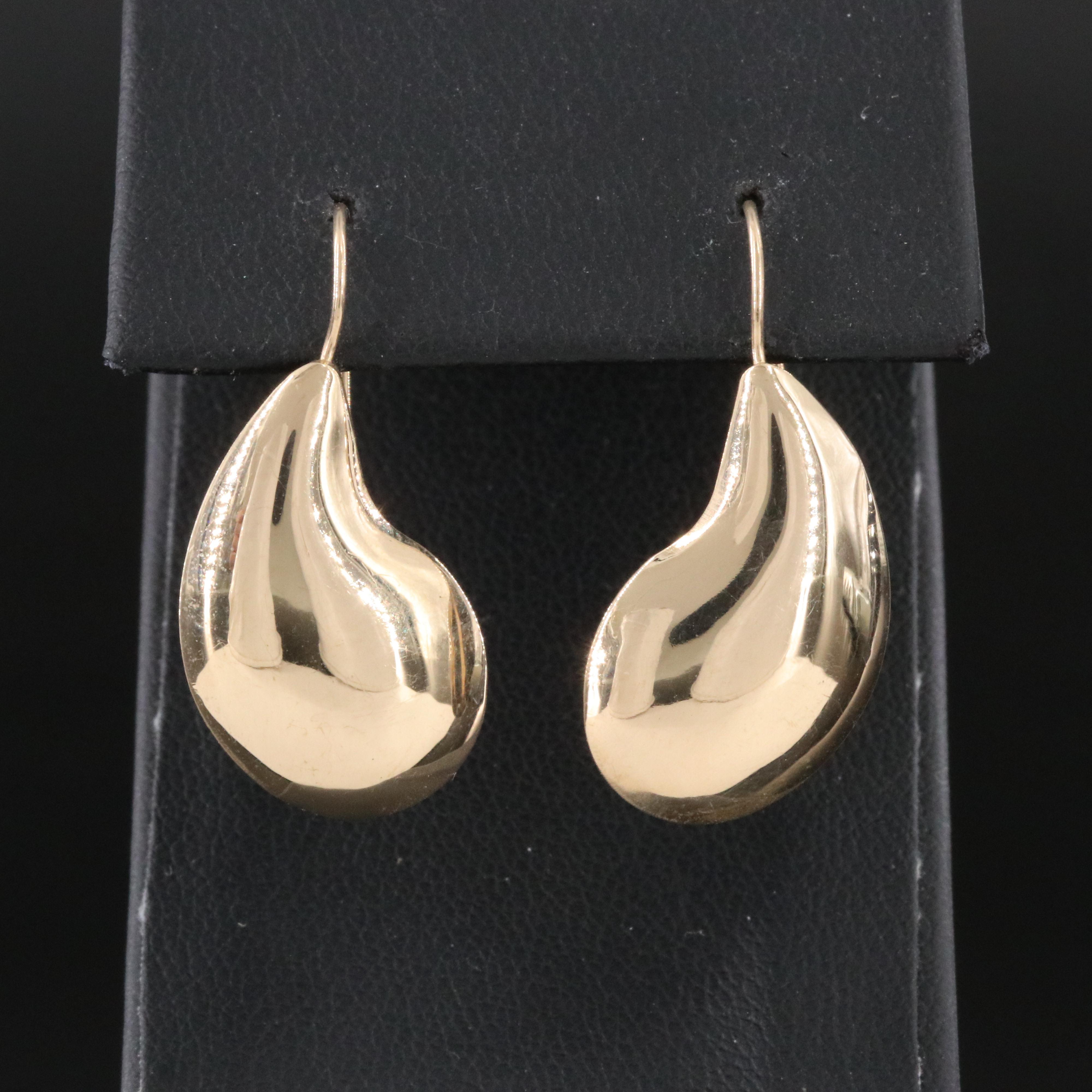 14K Drop Earrings