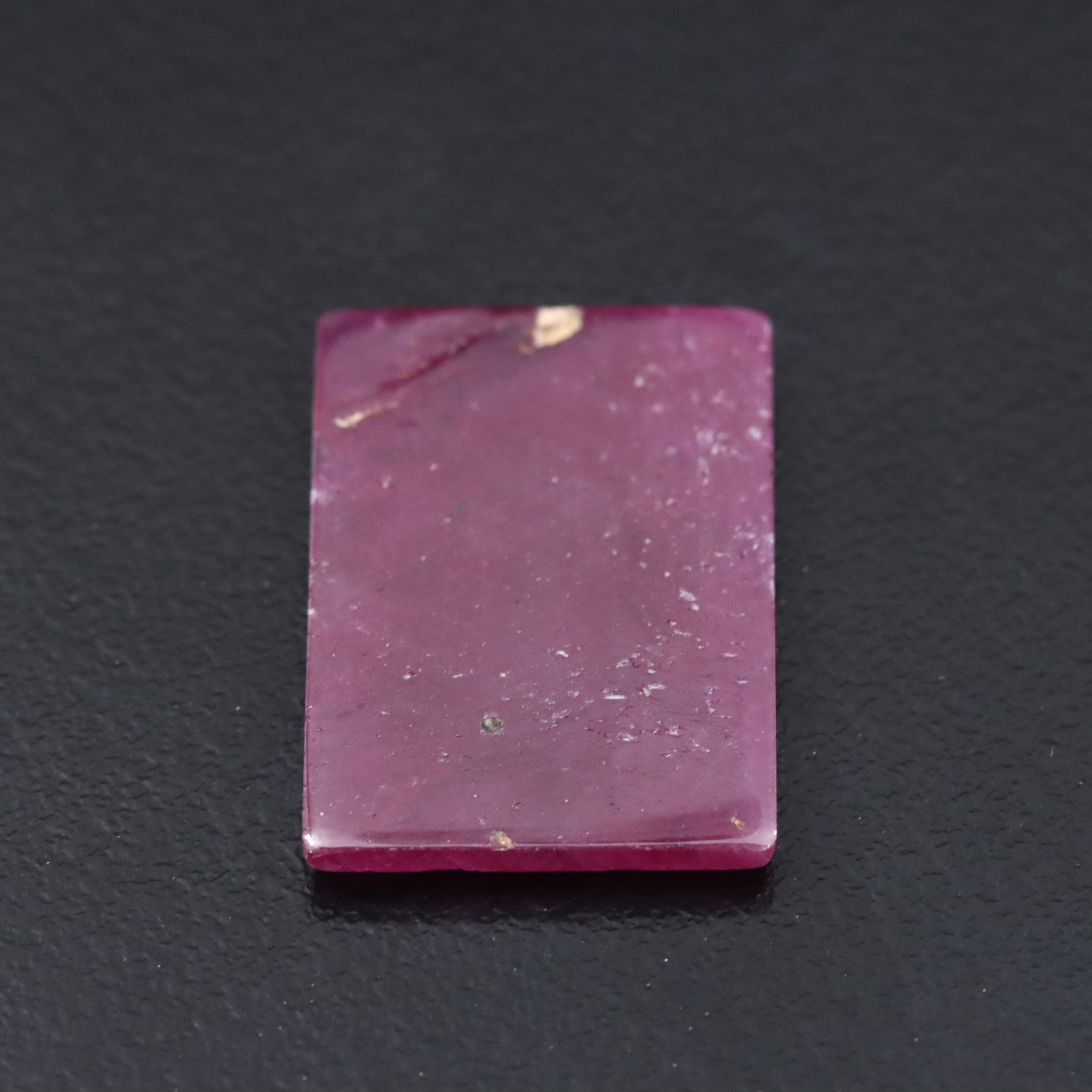 Loose 8.46 CT Carved Ruby with IGI Colored Gemstone Report