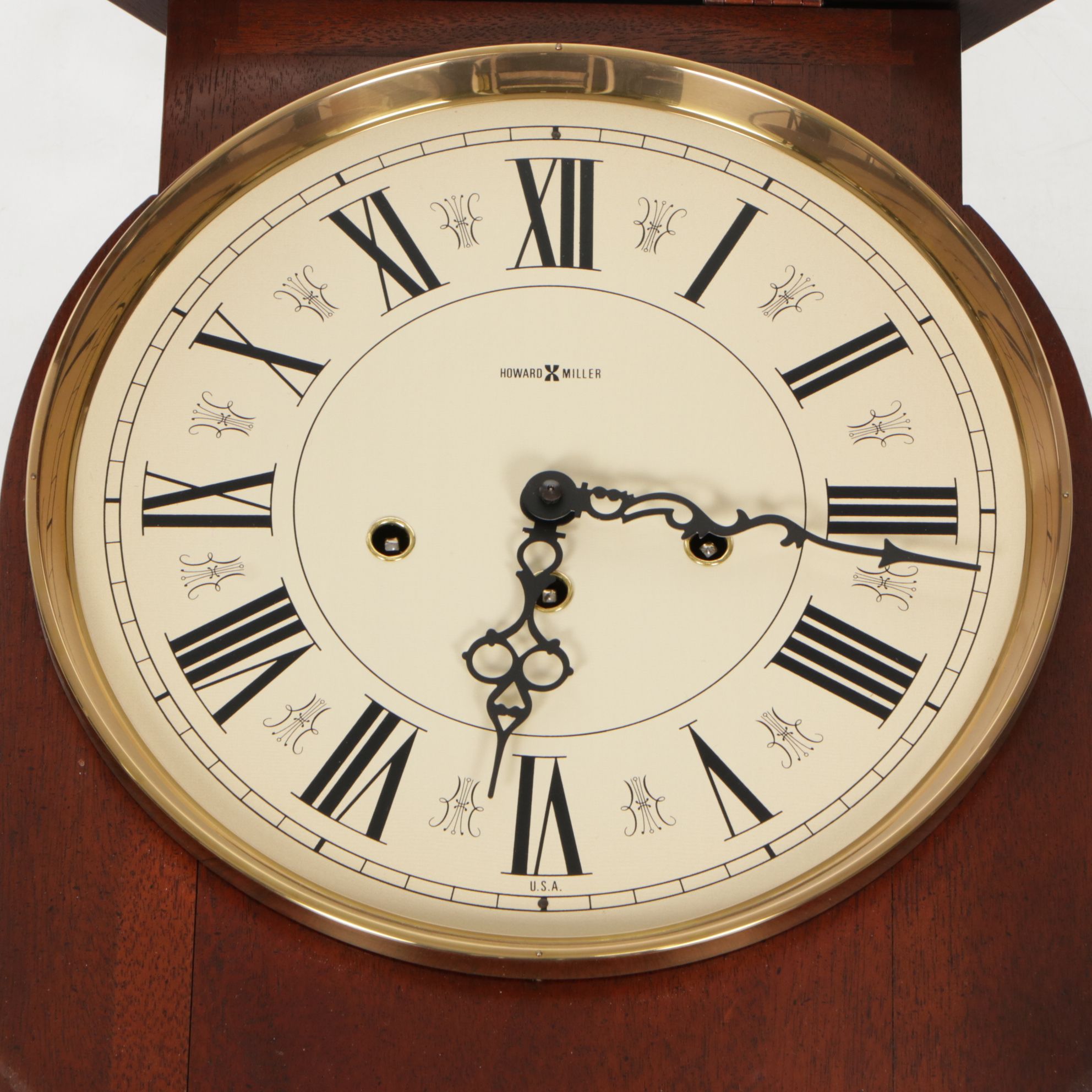 Howard Miller Wooden Schoolhouse Wall Clock