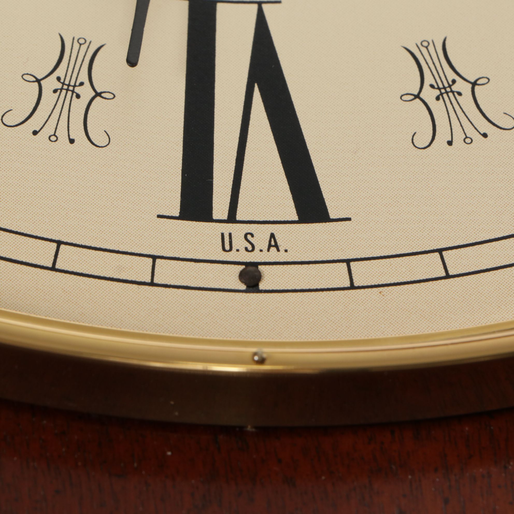 Howard Miller Wooden Schoolhouse Wall Clock