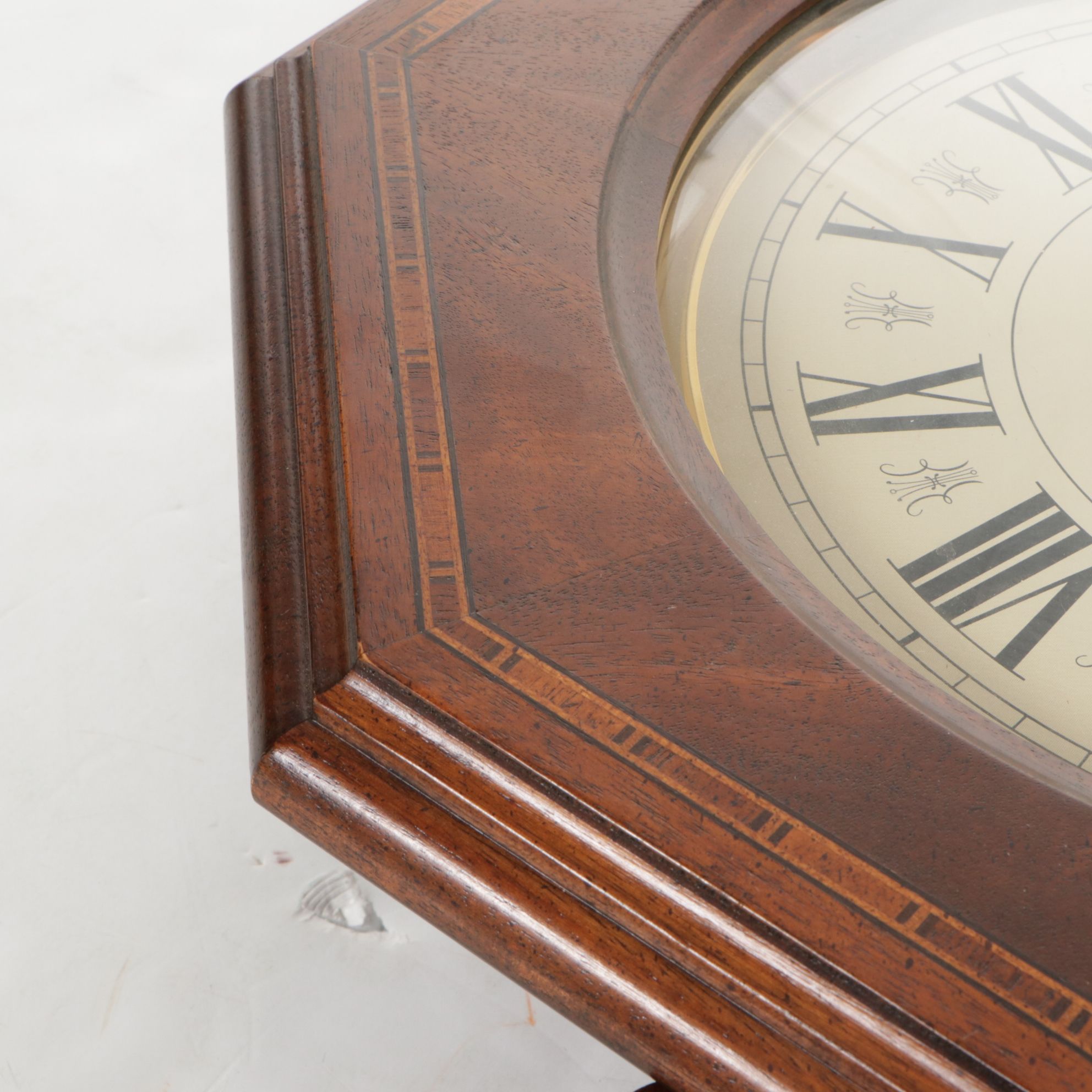 Howard Miller Wooden Schoolhouse Wall Clock