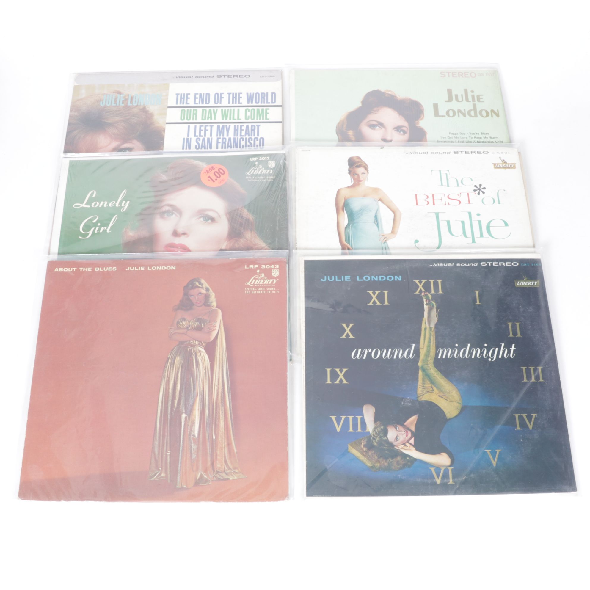 Julie London, Louis Armstrong and More Vinyl Record Albums