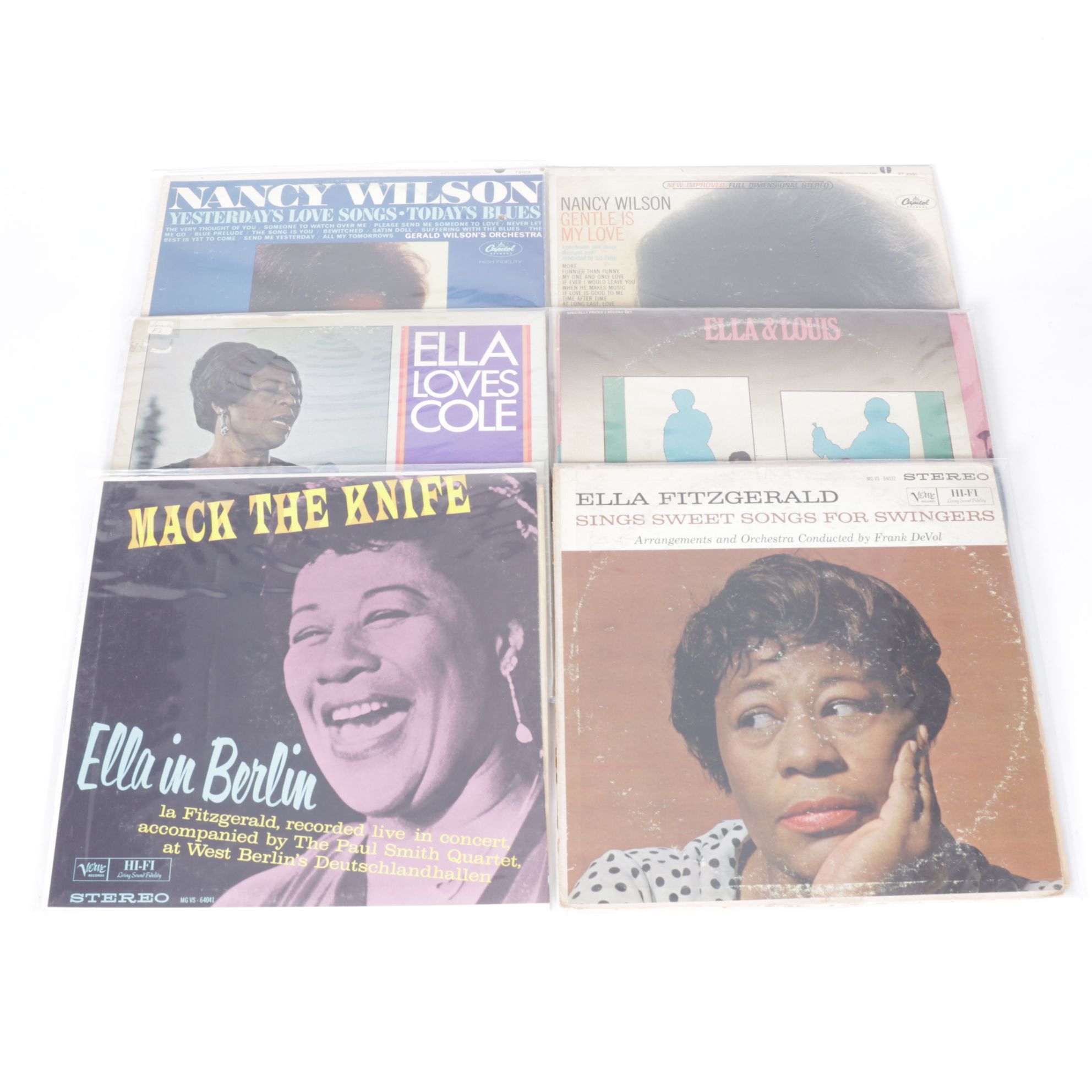 Julie London, Louis Armstrong and More Vinyl Record Albums