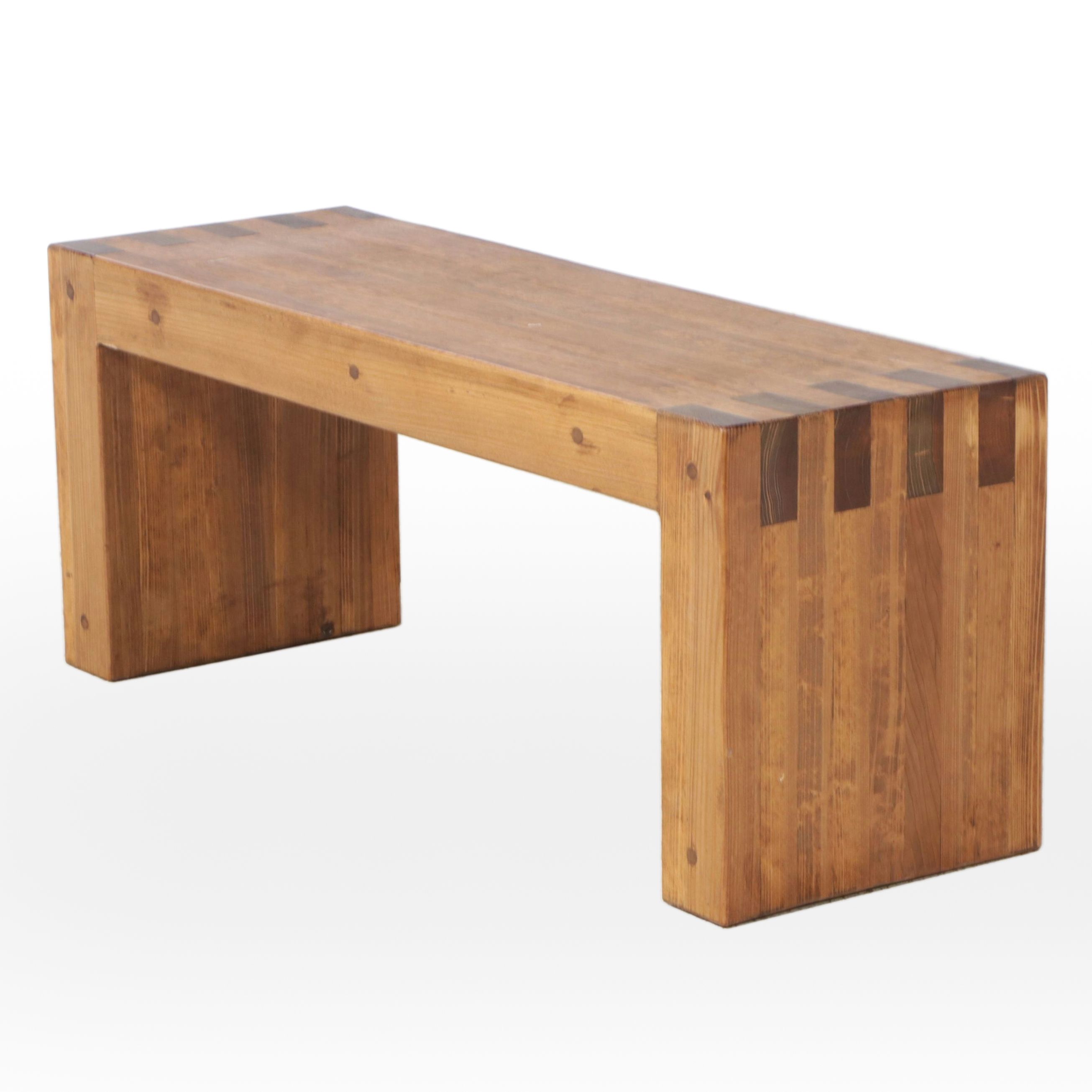 Contemporary Wooden Bench