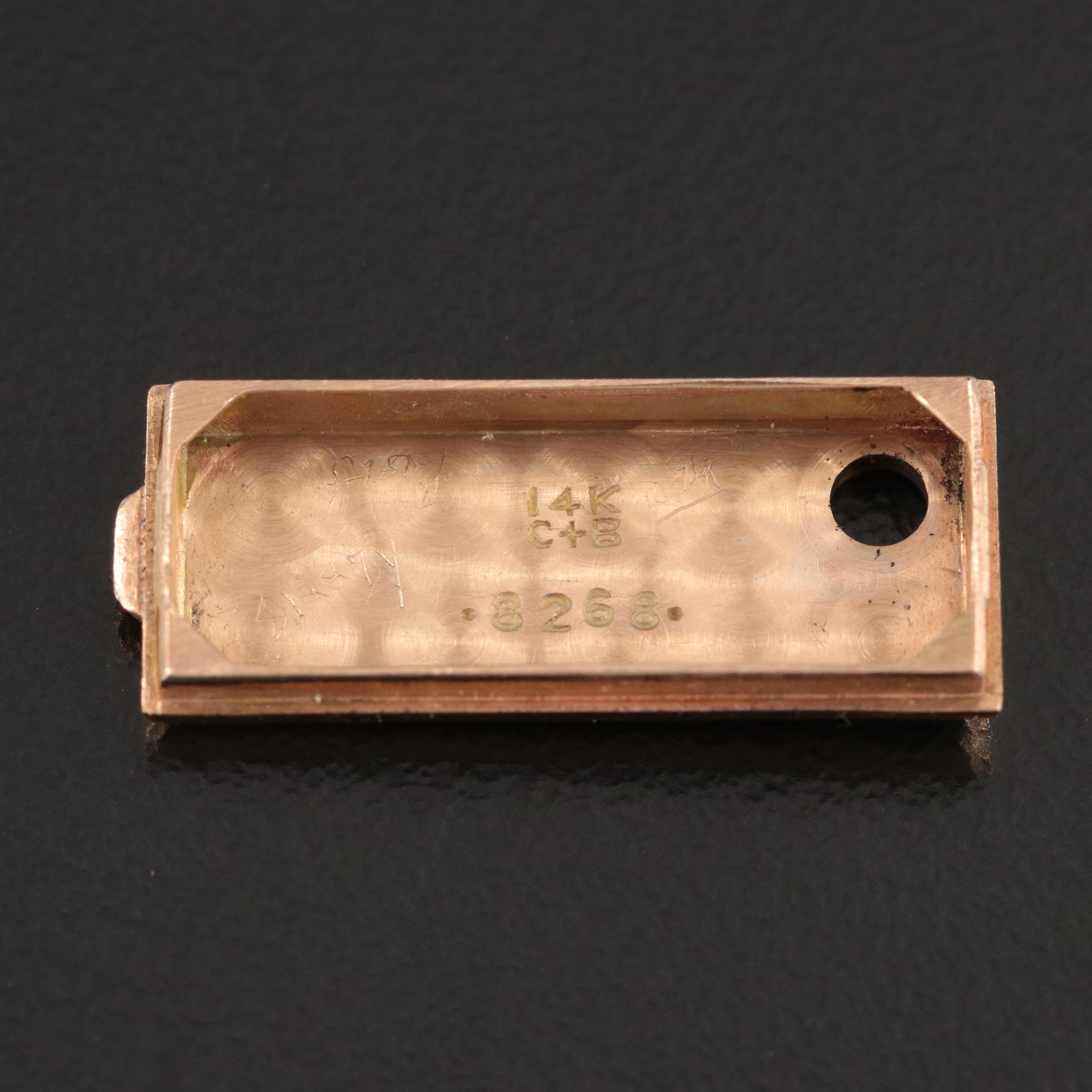 Vintage 14K Tiffany & Co. 1.50 CTW Diamond Dial Cover Watch