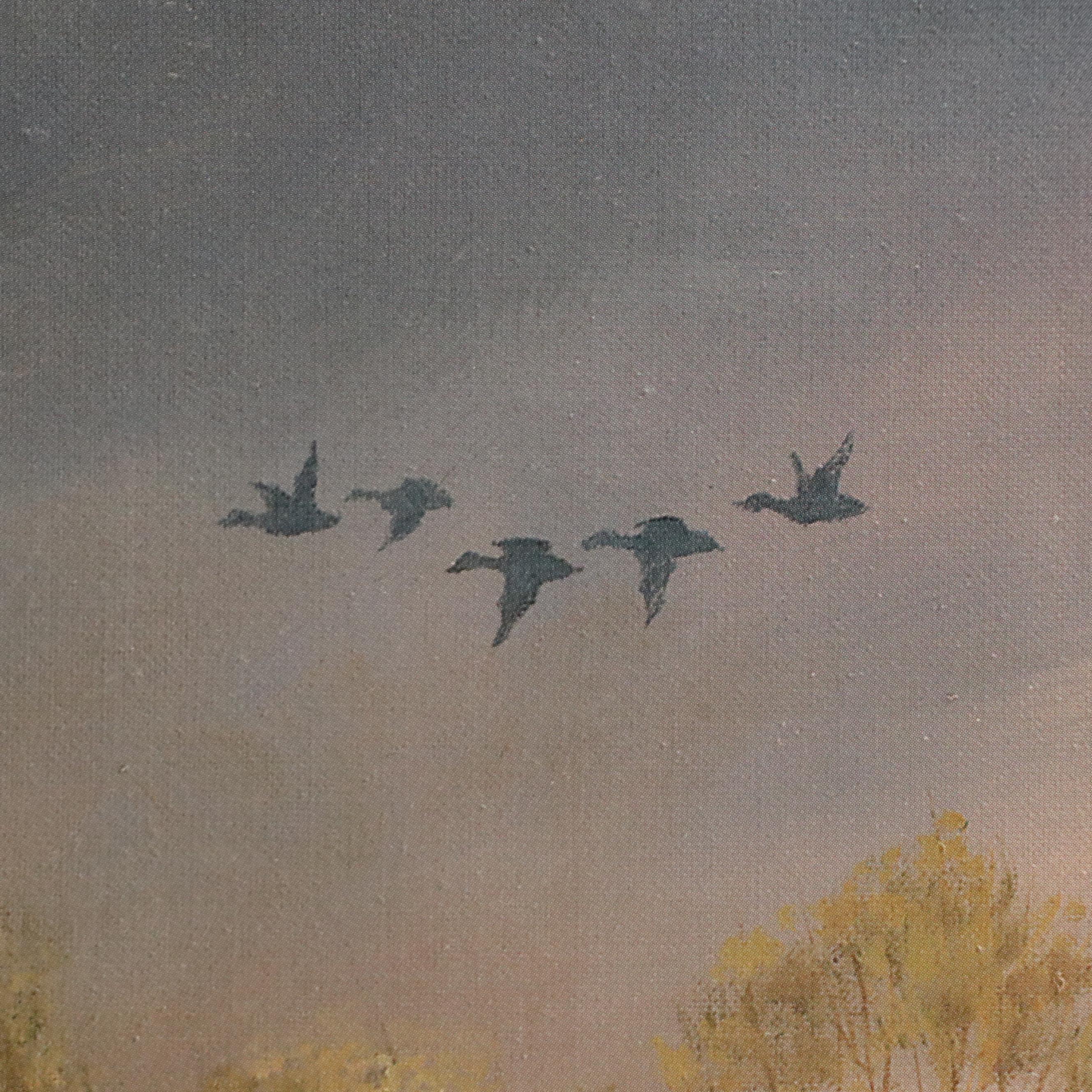 Ralph J. McDonald Offset Lithograph "Unexpected Guests," 2001