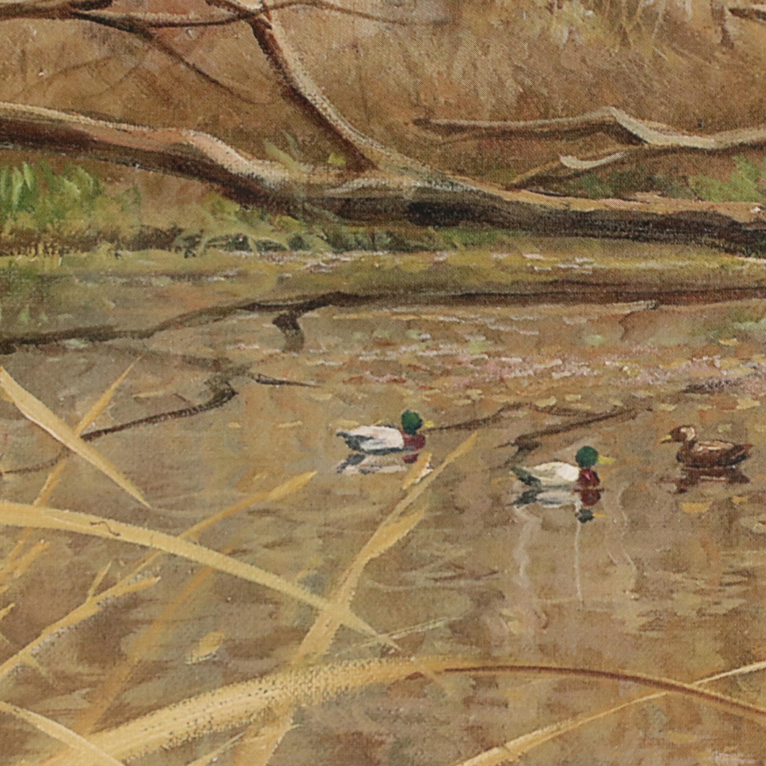 Ralph J. McDonald Offset Lithograph "Unexpected Guests," 2001