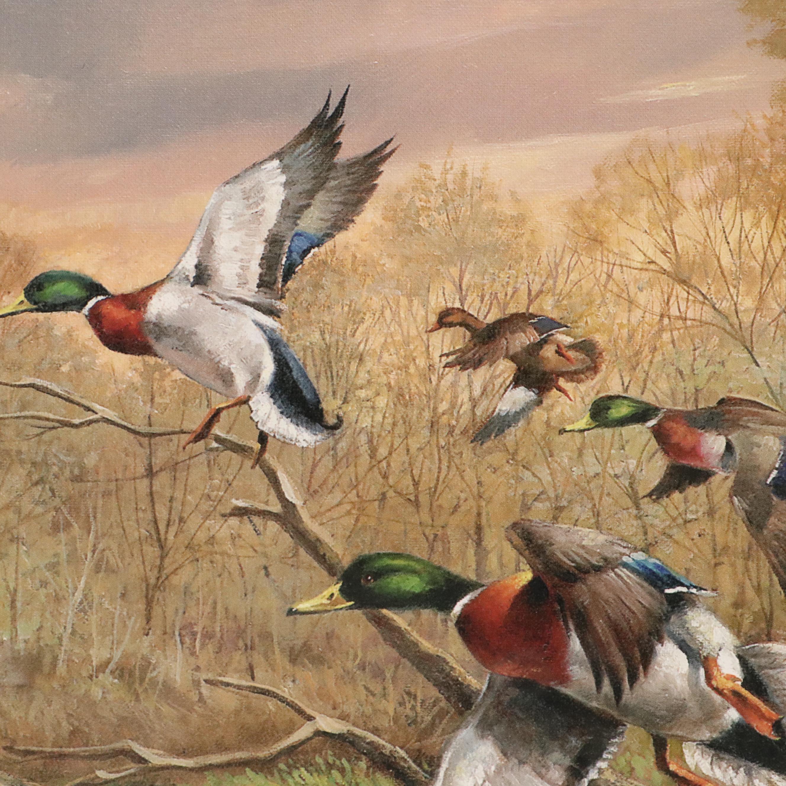 Ralph J. McDonald Offset Lithograph "Unexpected Guests," 2001