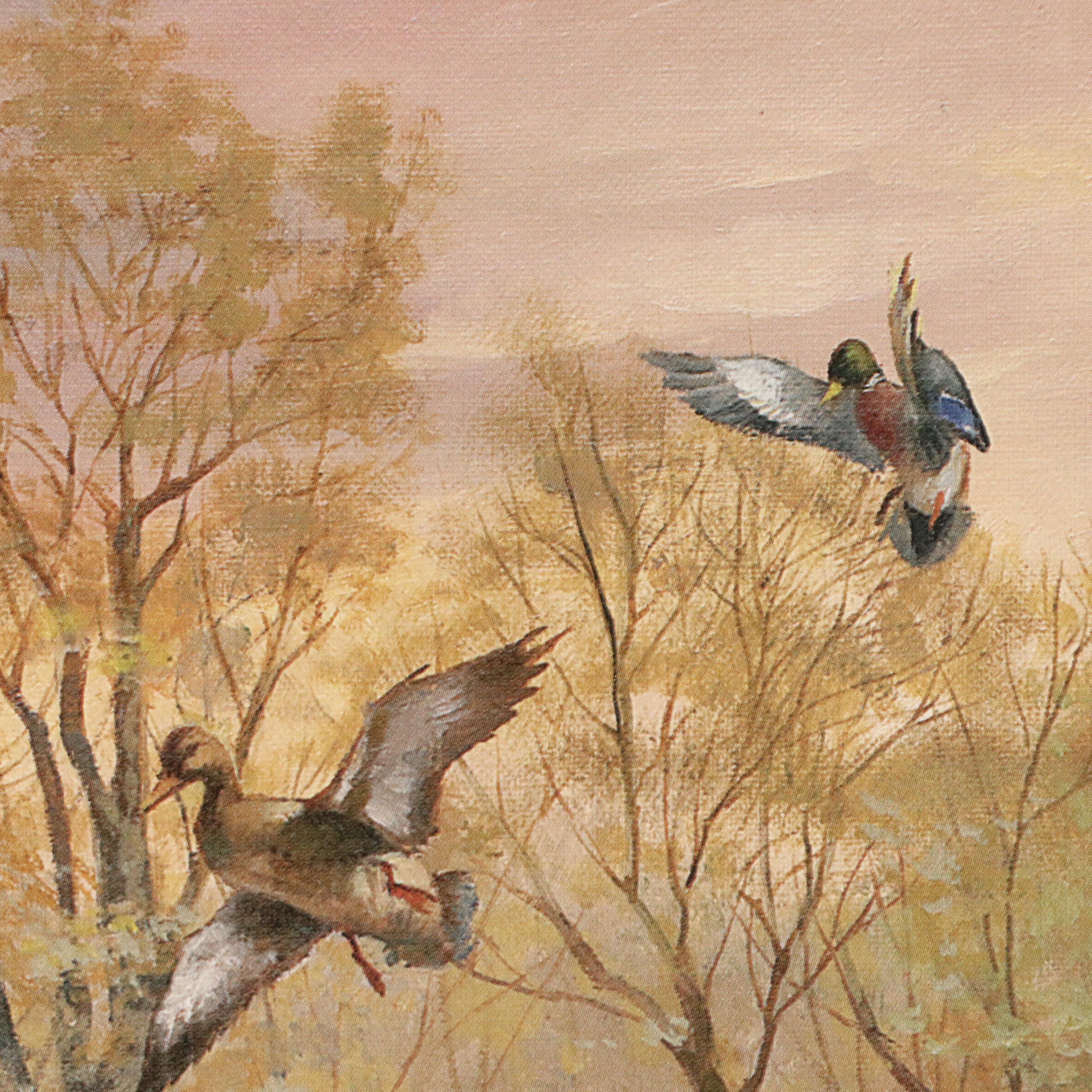 Ralph J. McDonald Offset Lithograph "Unexpected Guests," 2001