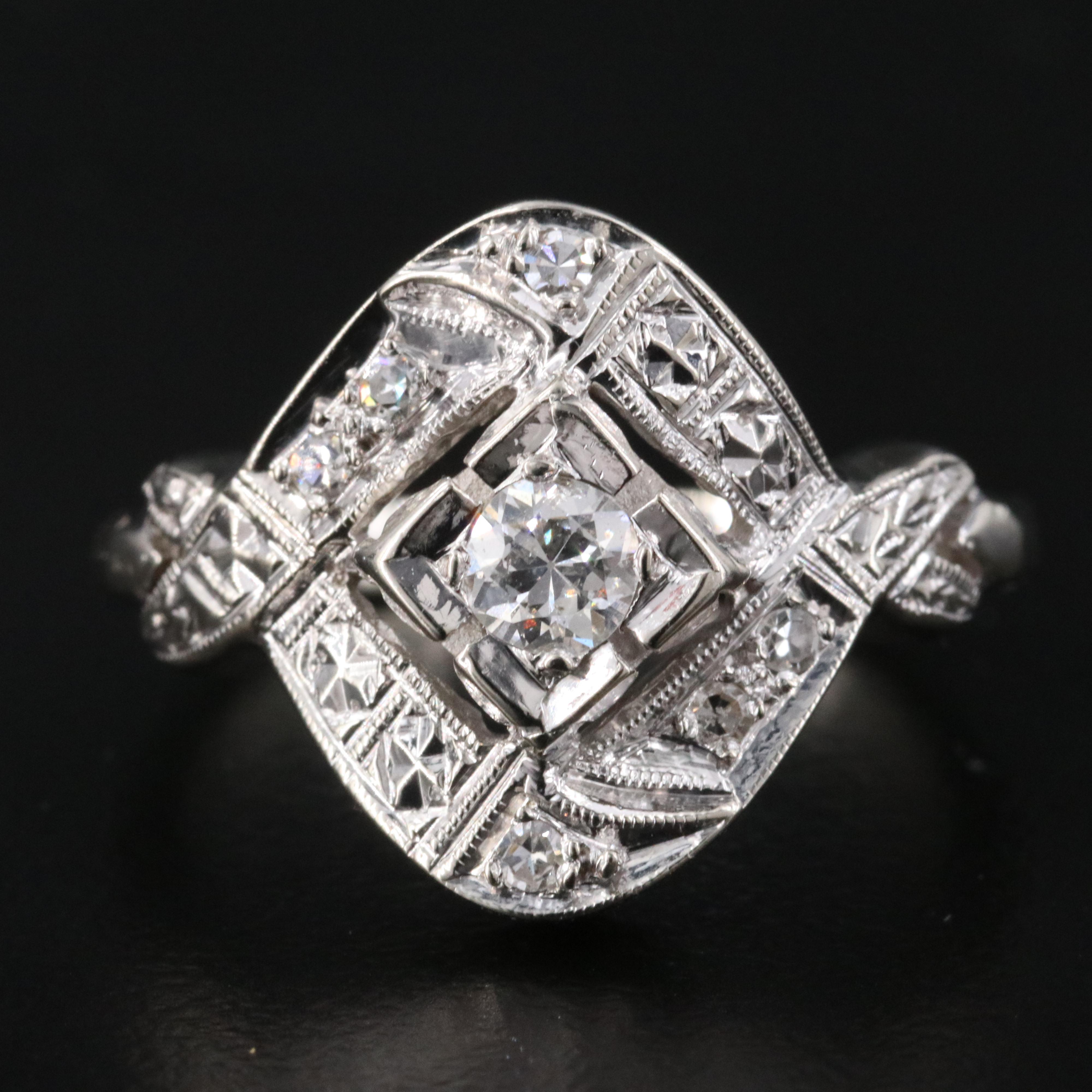 14K 0.29 CTW Diamond Ring