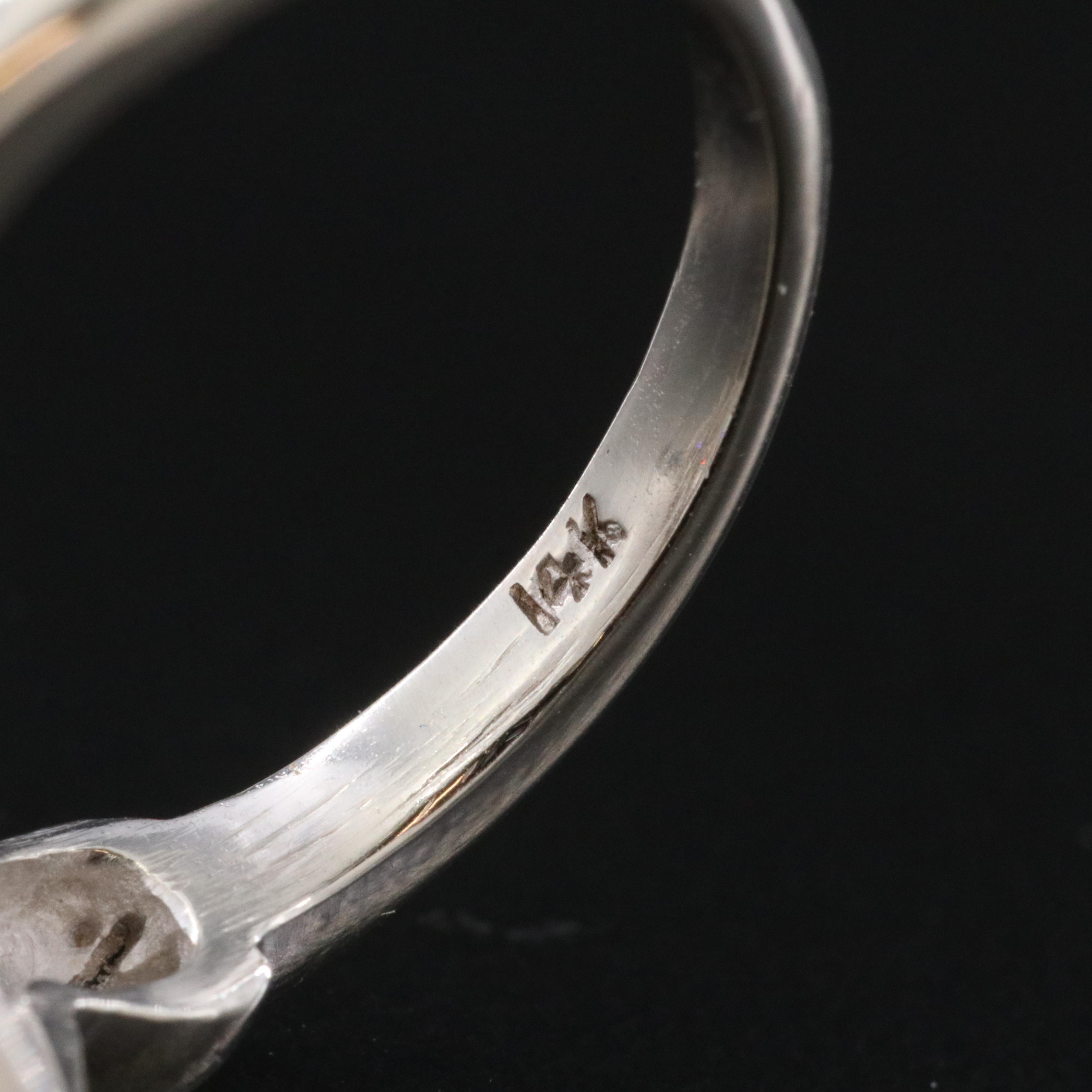 14K 0.29 CTW Diamond Ring