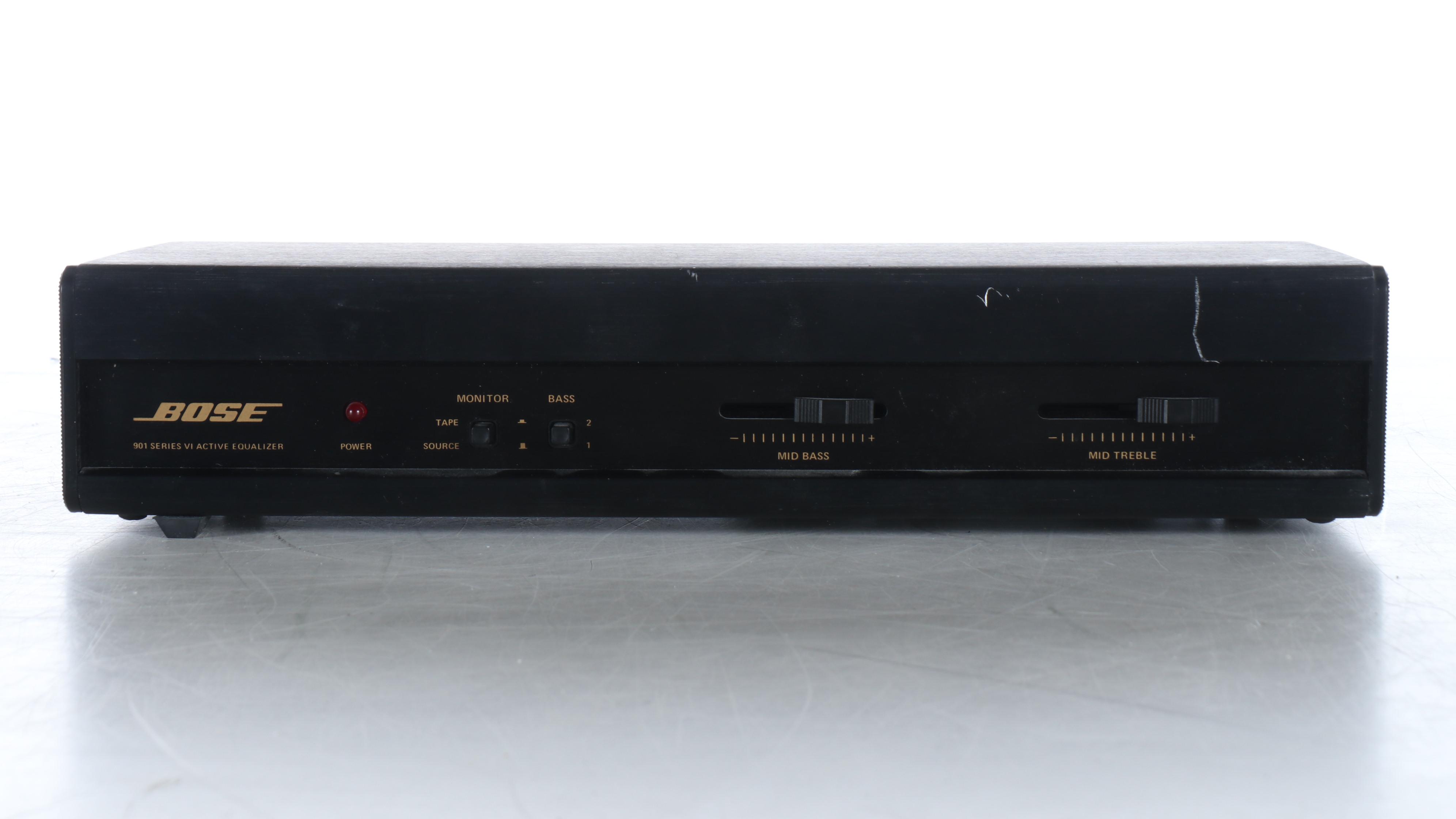 Bose 901° Series Standing Speakers and Equalizer