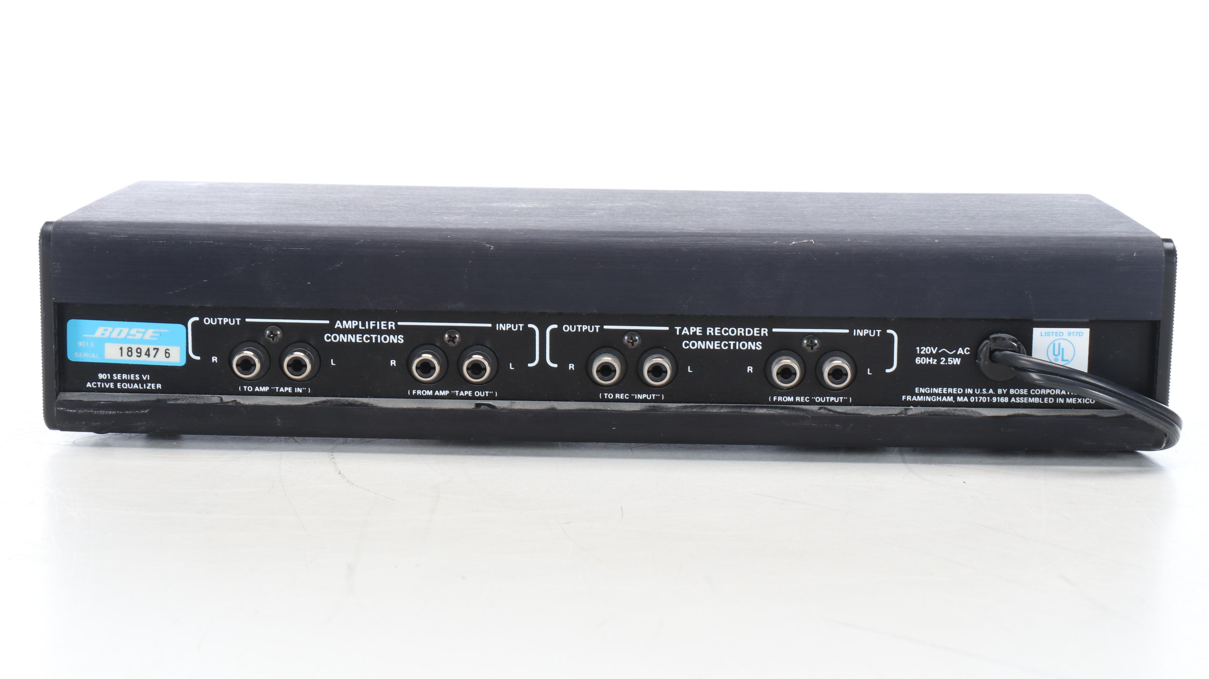 Bose 901° Series Standing Speakers and Equalizer