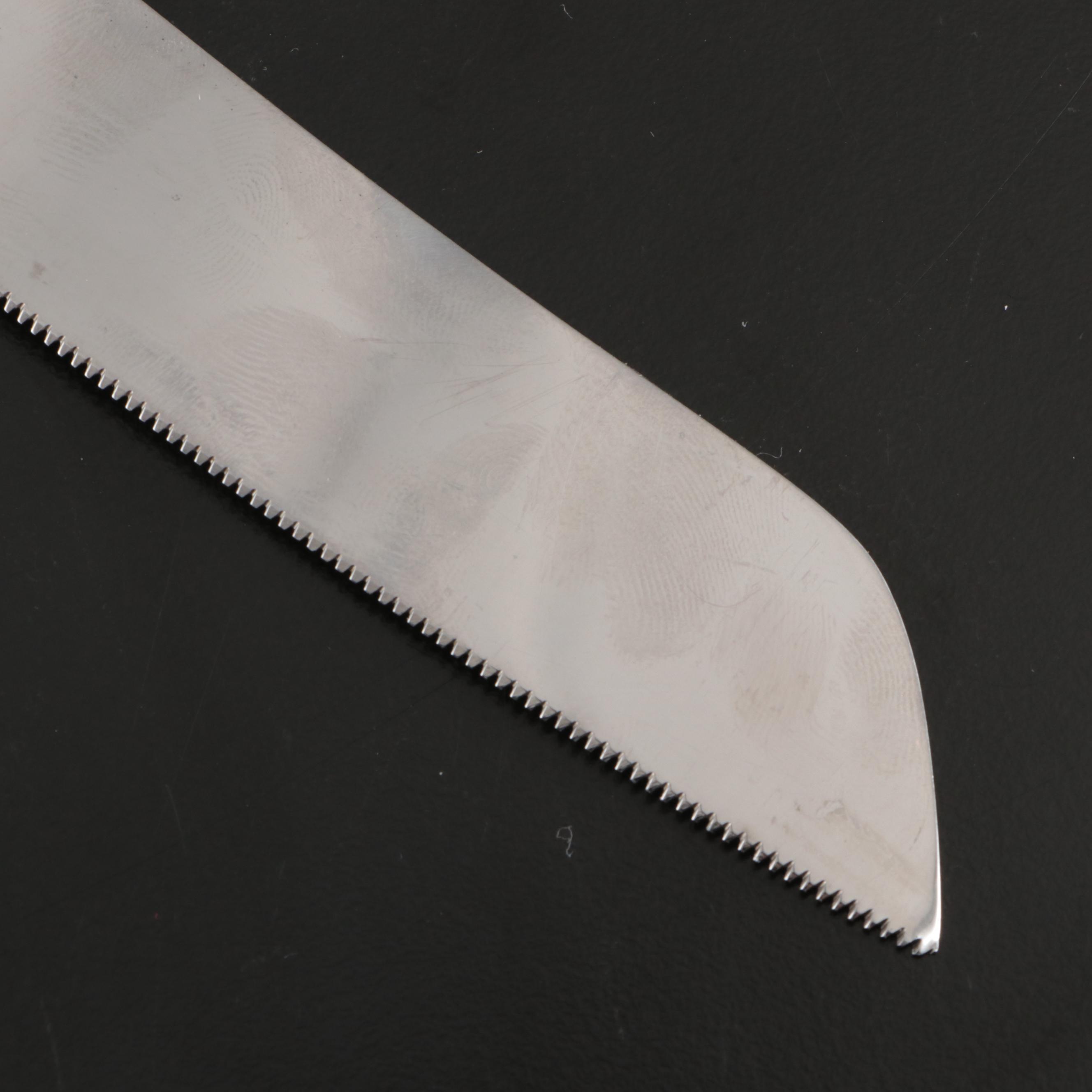 Sheffield Sterling Silver Handled Wedding Cake Knife