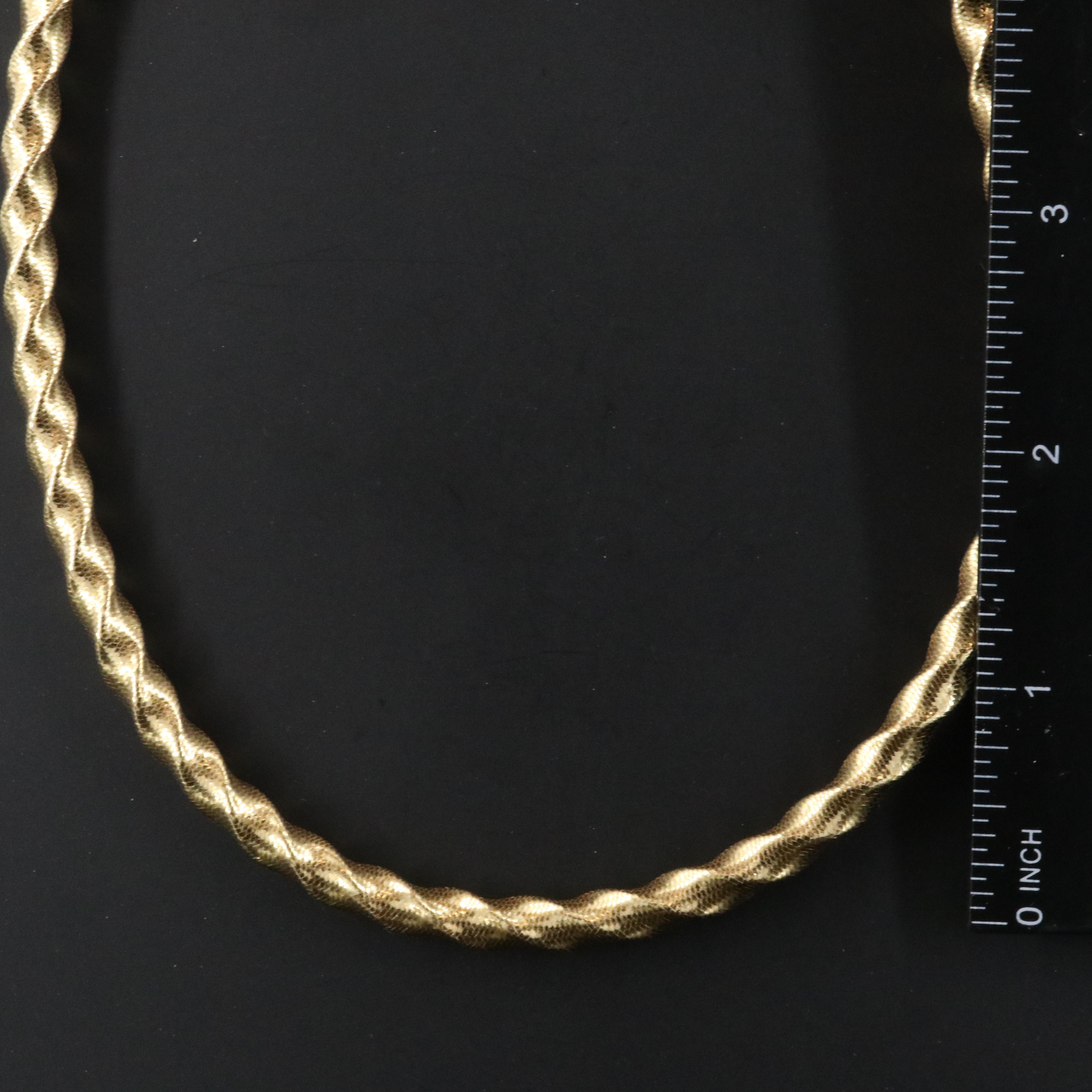 Italian Basketweave Necklace