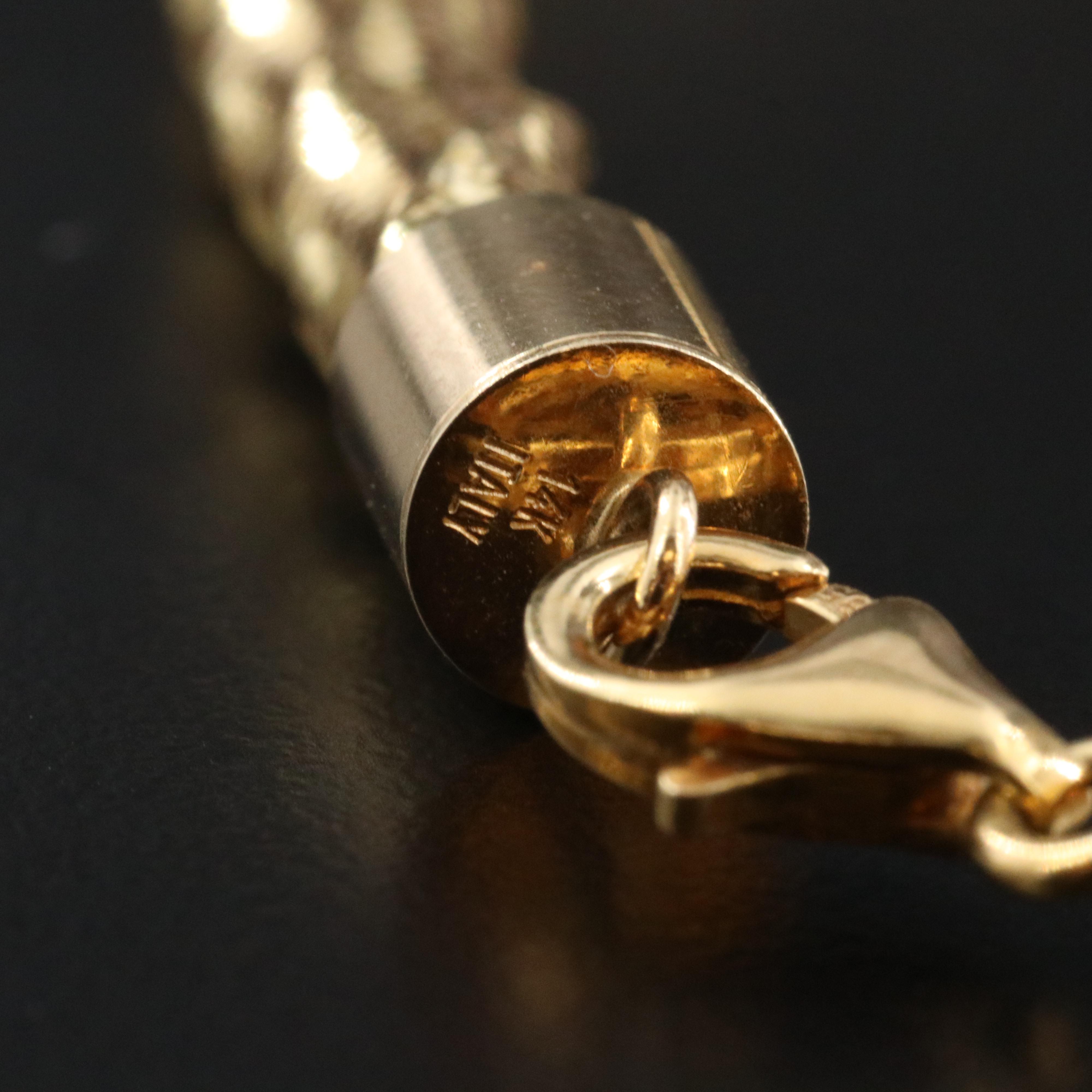 Italian Basketweave Necklace