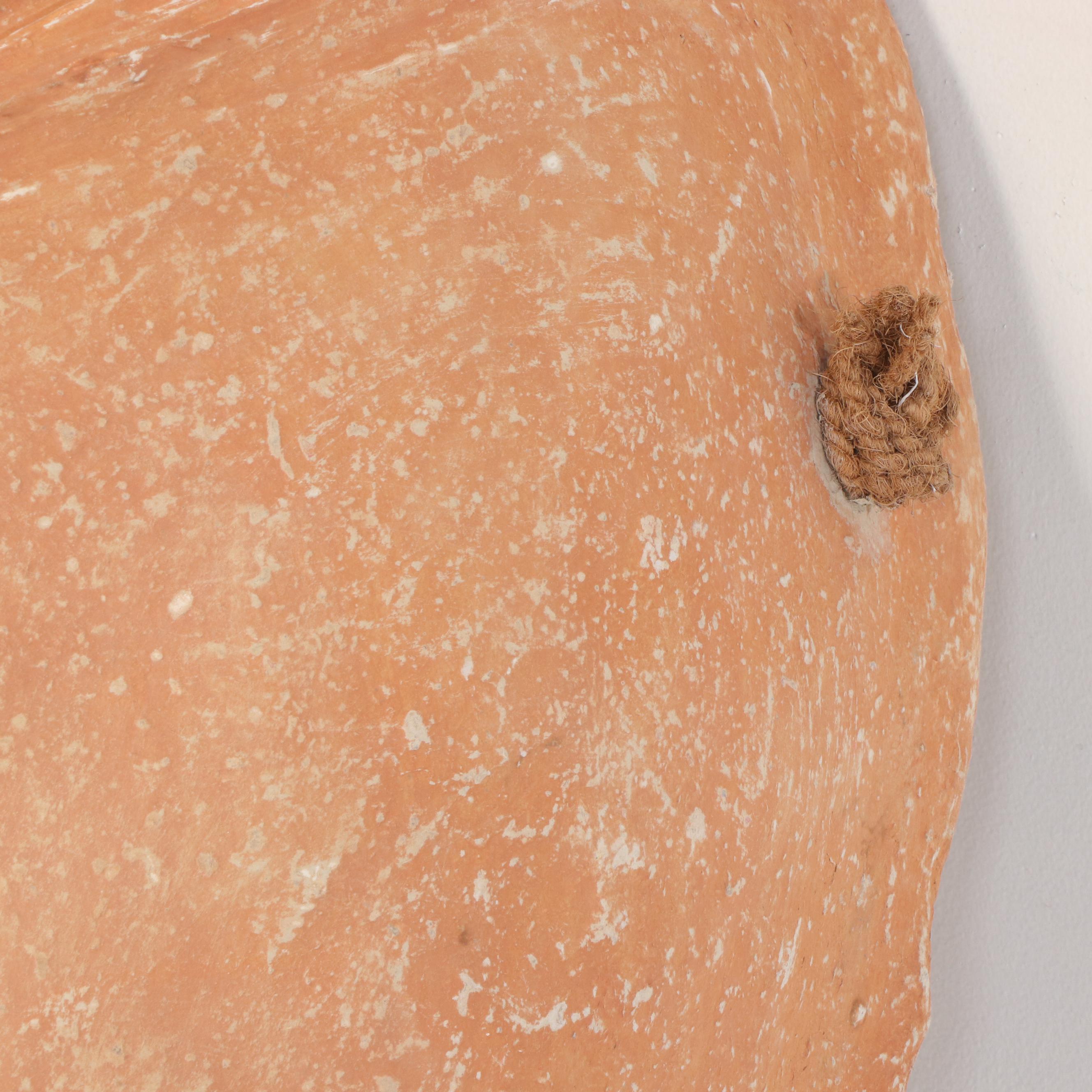 Contemporary Large-Scale Folk Art Papier-Mâchè Wall Hanging Mask