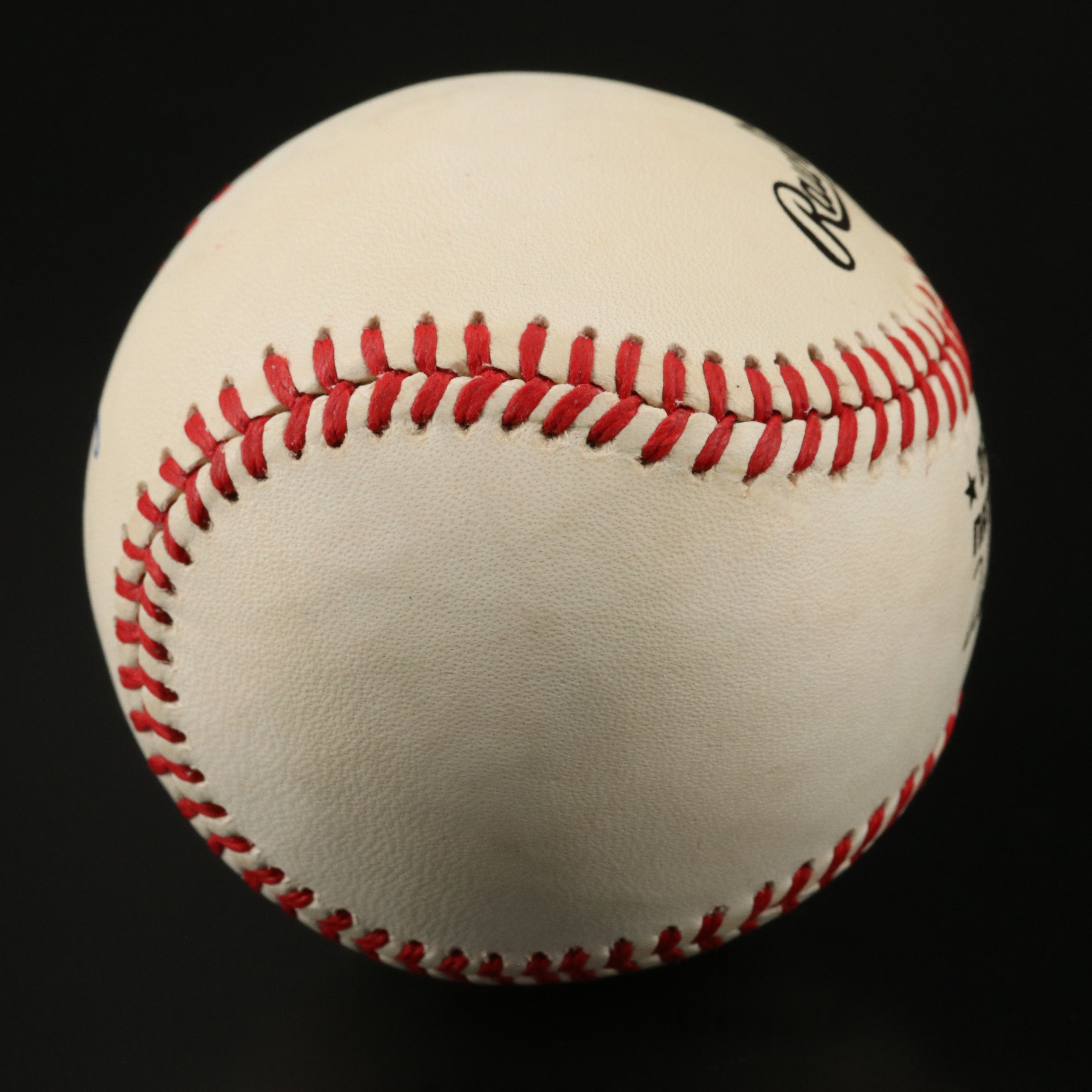 Hank Aaron Signed Rawlings Official National League Baseball