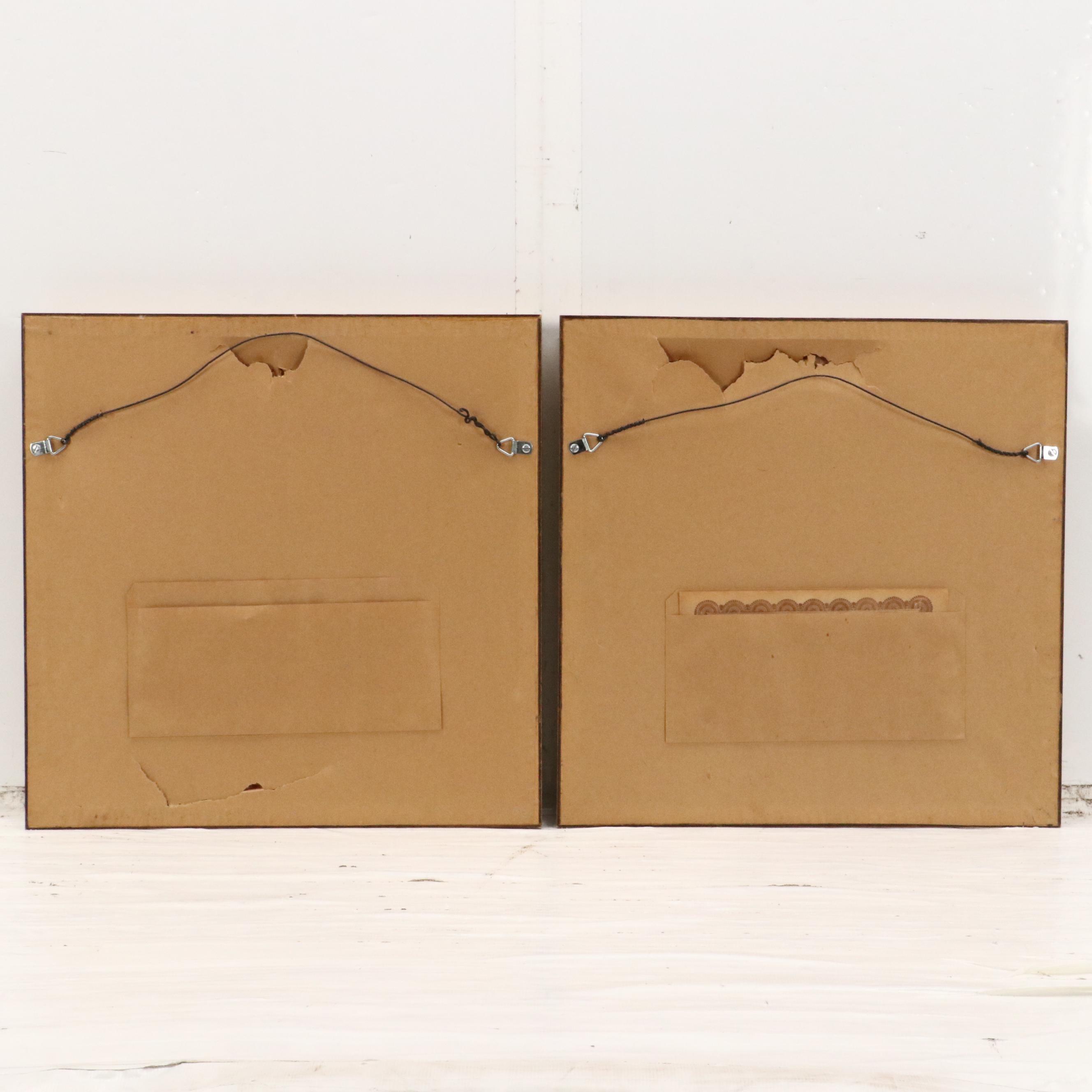 Imogene H. Farnsworth Offset Lithographs "Puma Cub" and "Lion Cub"