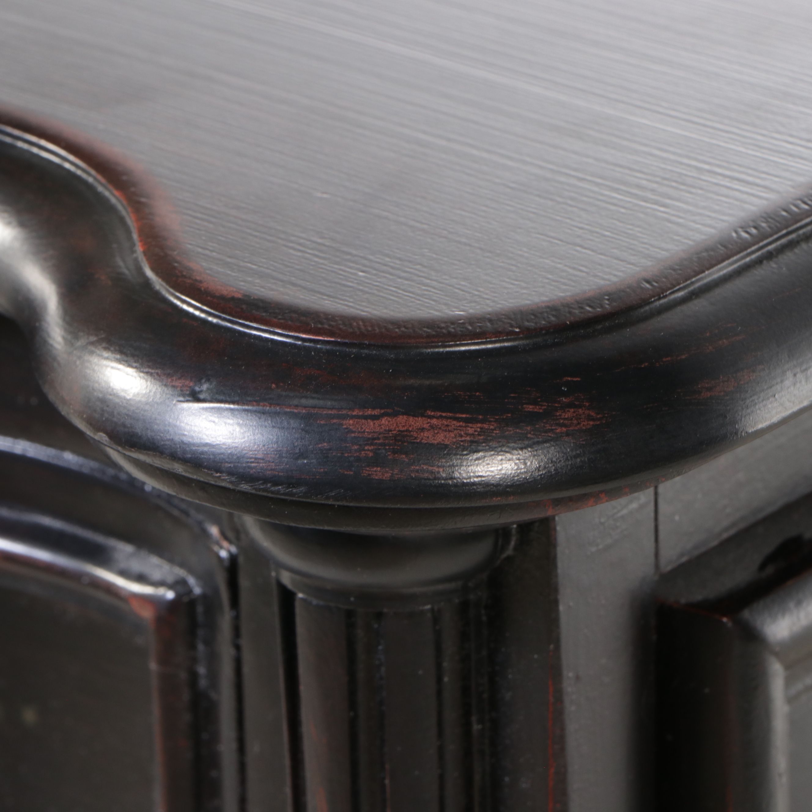 Louis Philippe Style Ebonized Wood Lingerie Chest