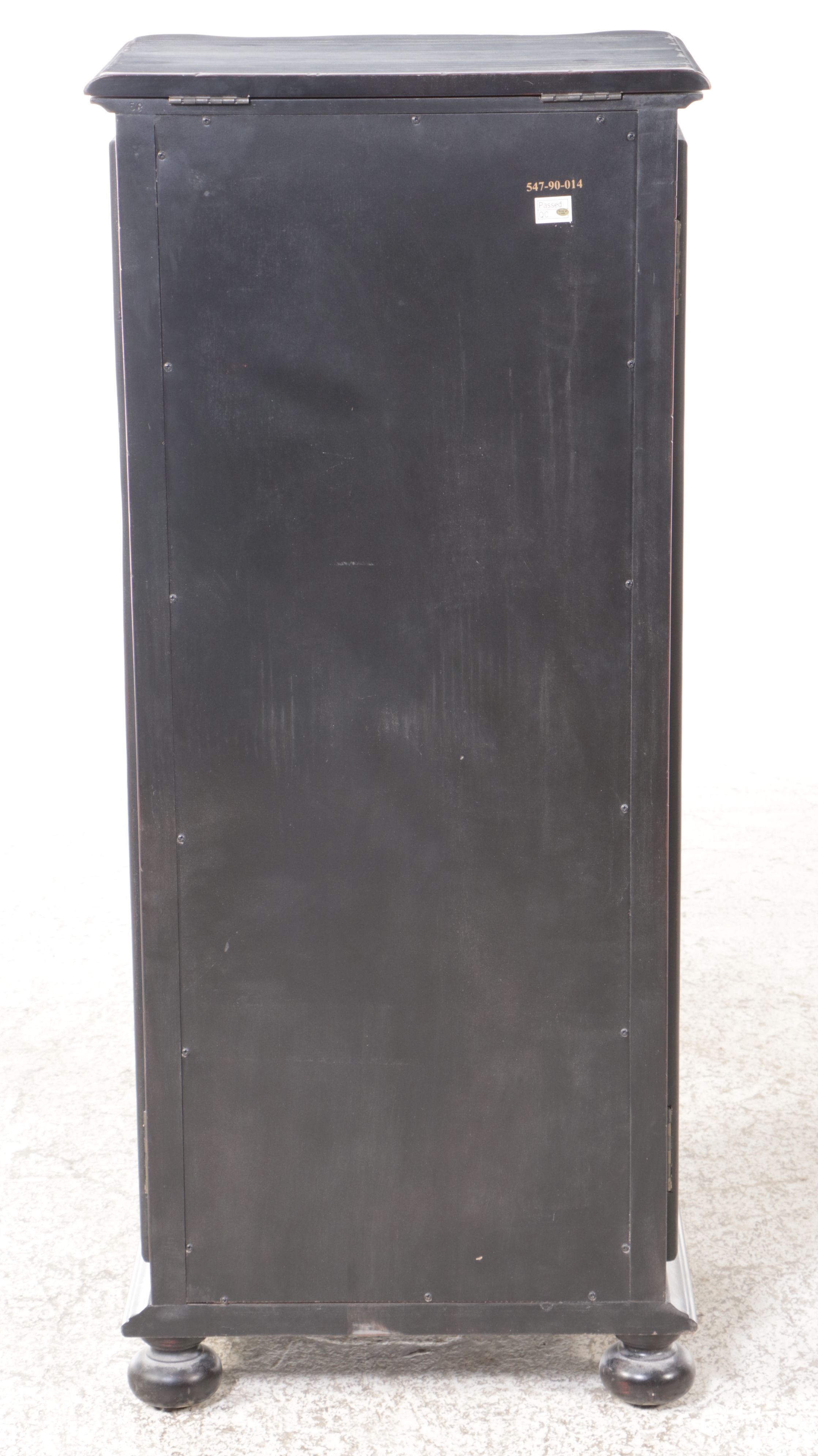 Louis Philippe Style Ebonized Wood Lingerie Chest