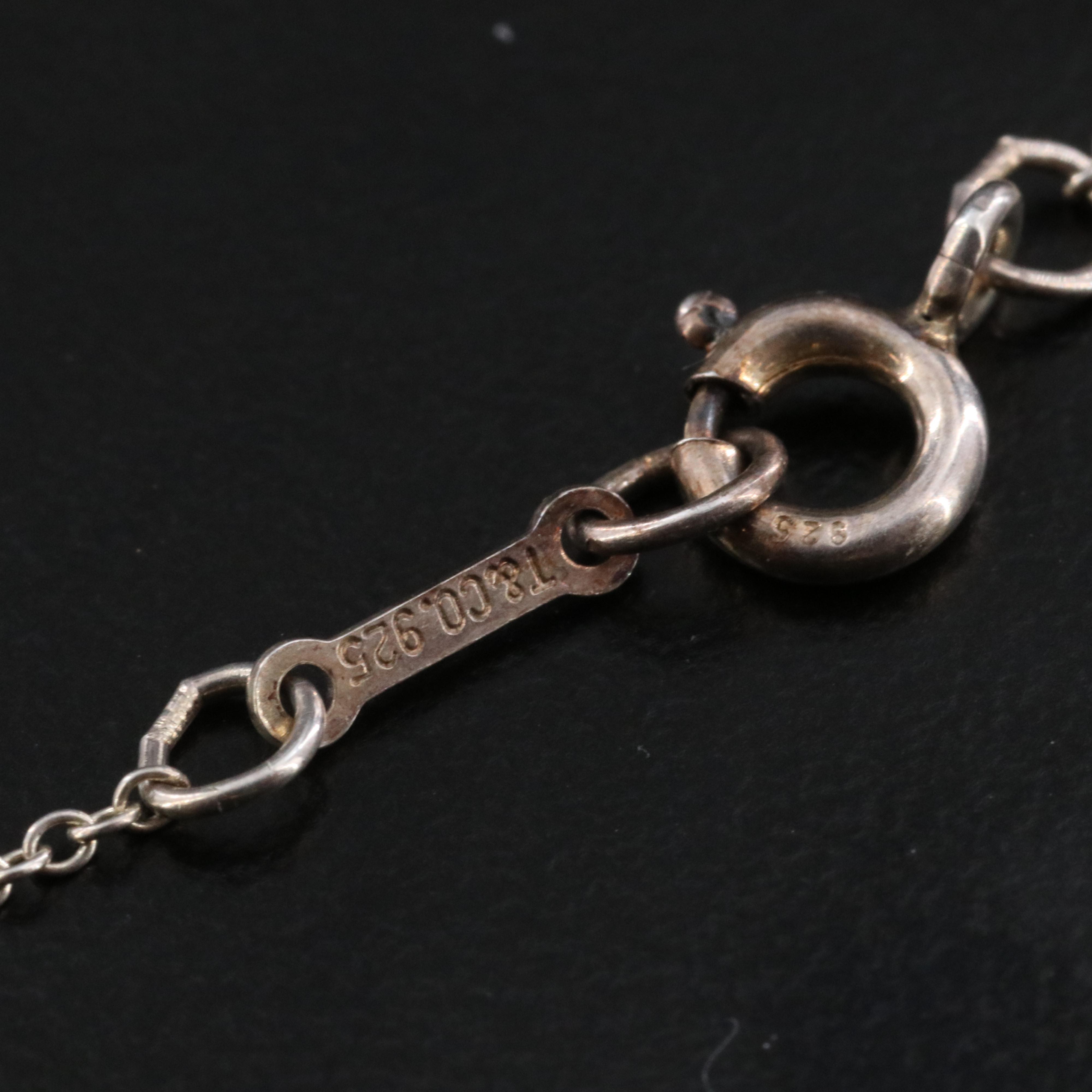 Elsa Peretti for Tiffany & Co. Sterling Teardrop Necklace