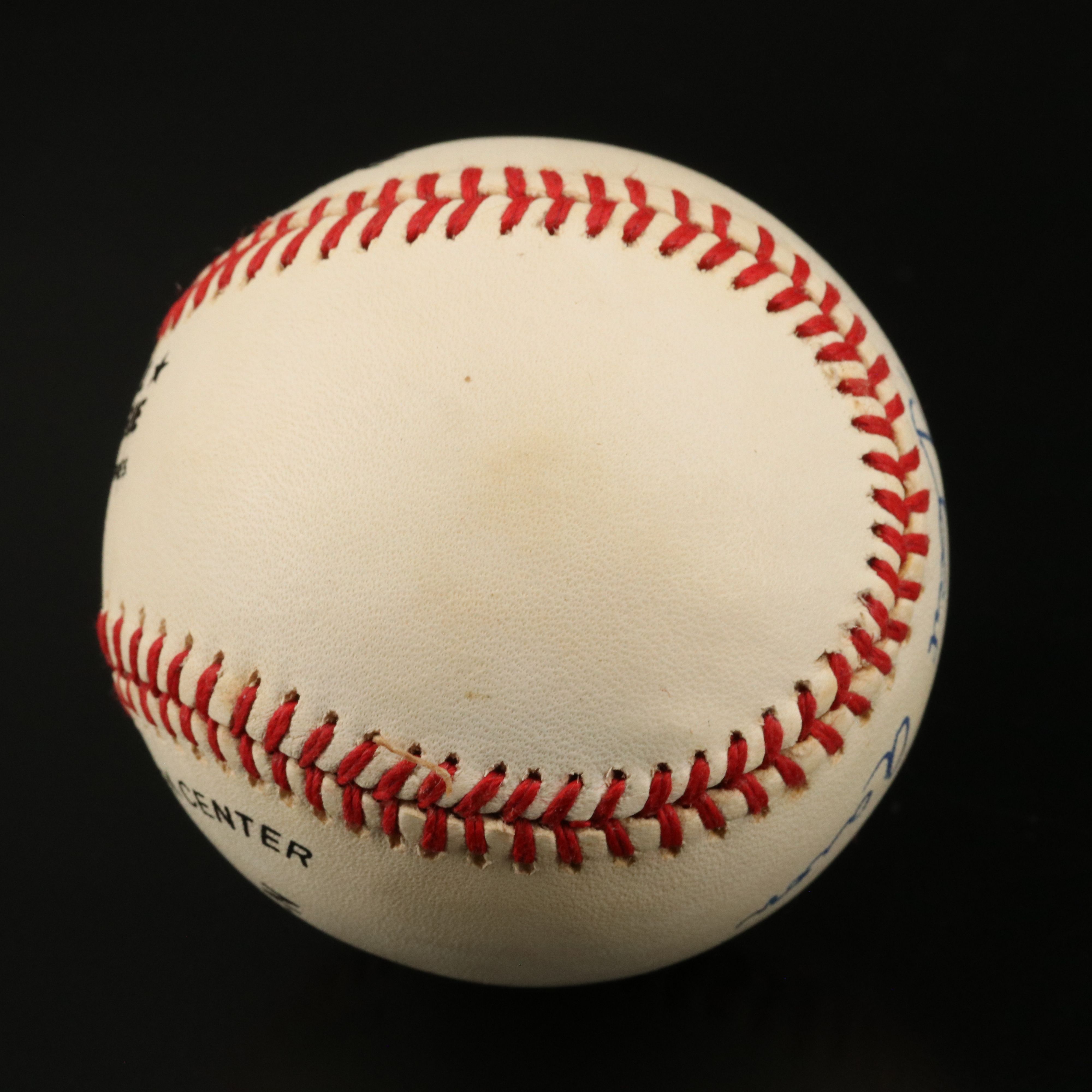 Hank Aaron Signed Rawlings Official National League Baseball