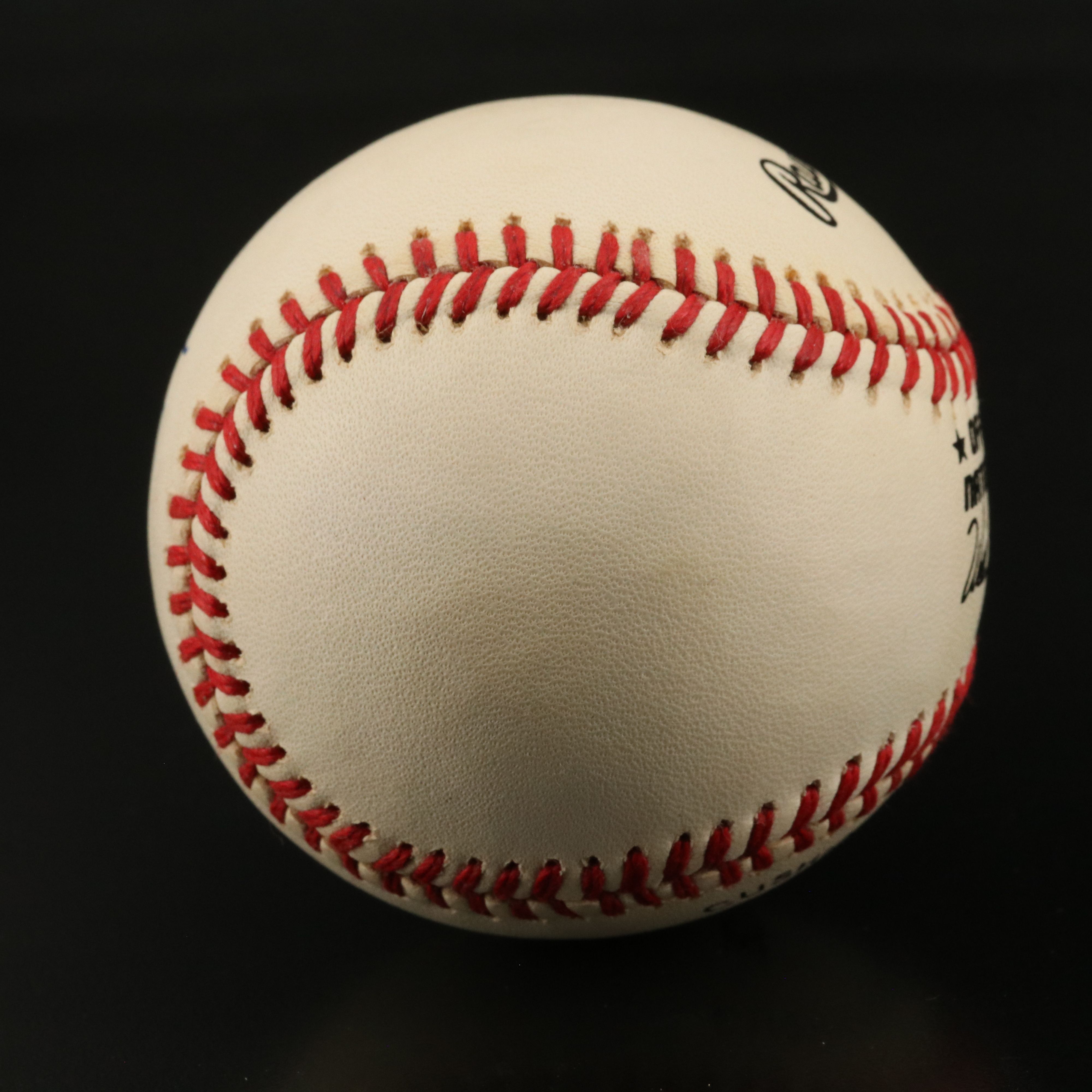 Hank Aaron Signed Rawlings Official National League Baseball