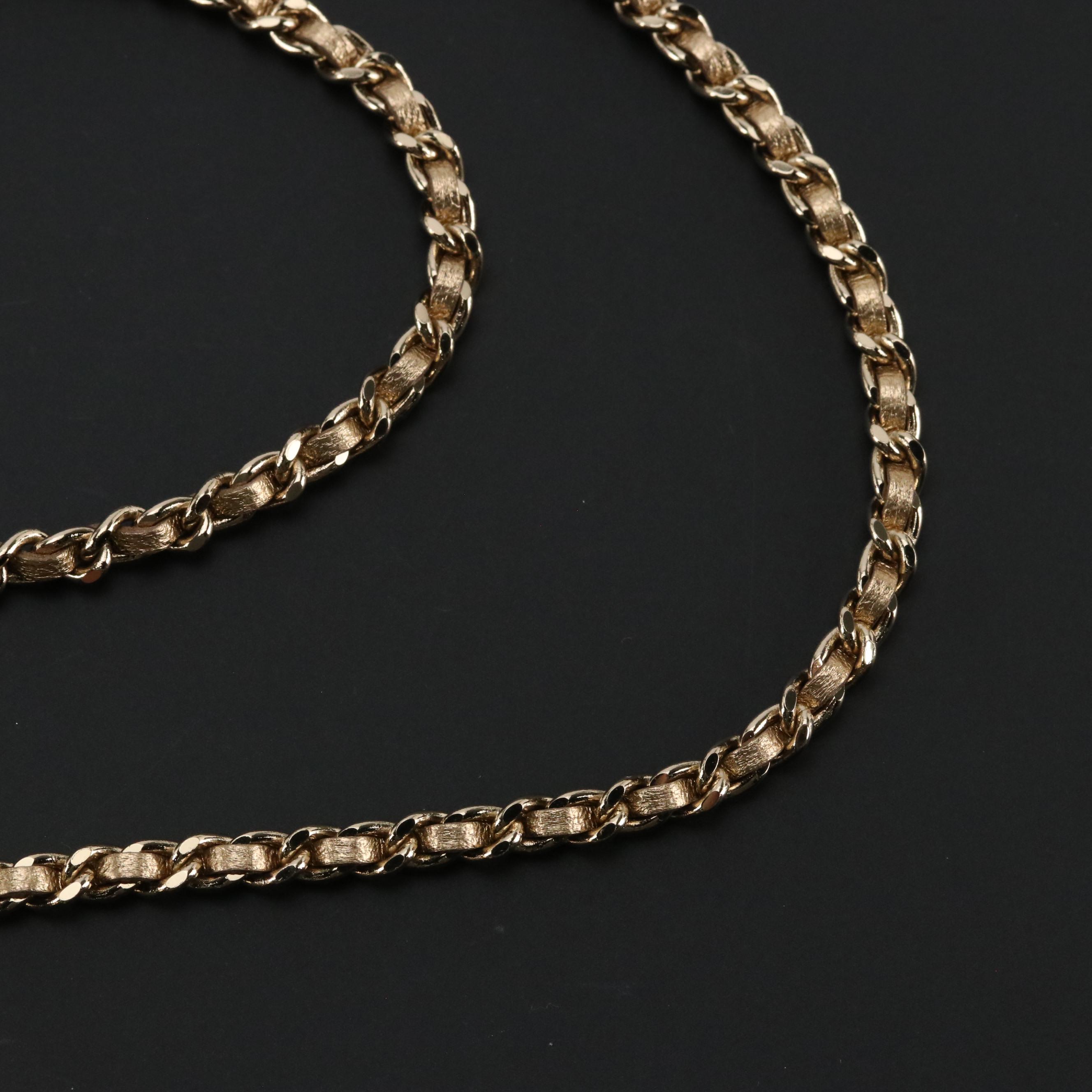 Chanel CC Charm Mini Metal Mesh Kisslock Crossbody Bag with Box