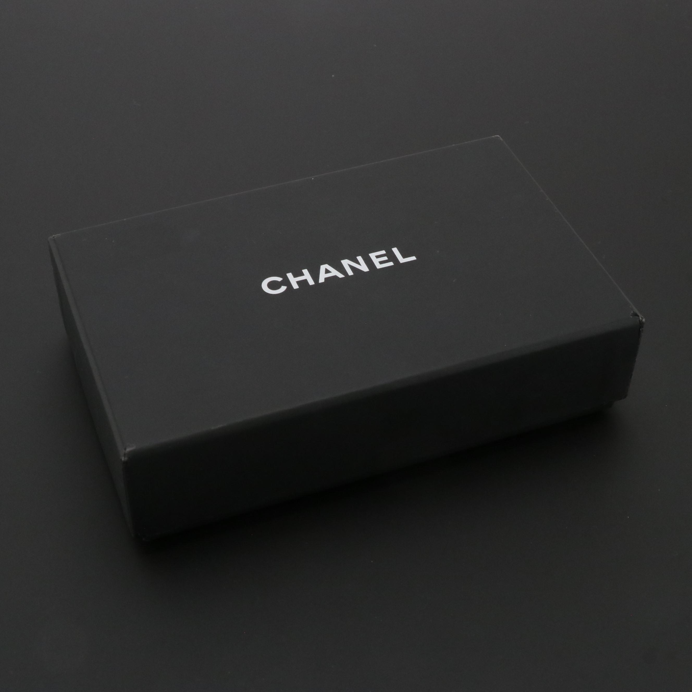 Chanel CC Charm Mini Metal Mesh Kisslock Crossbody Bag with Box