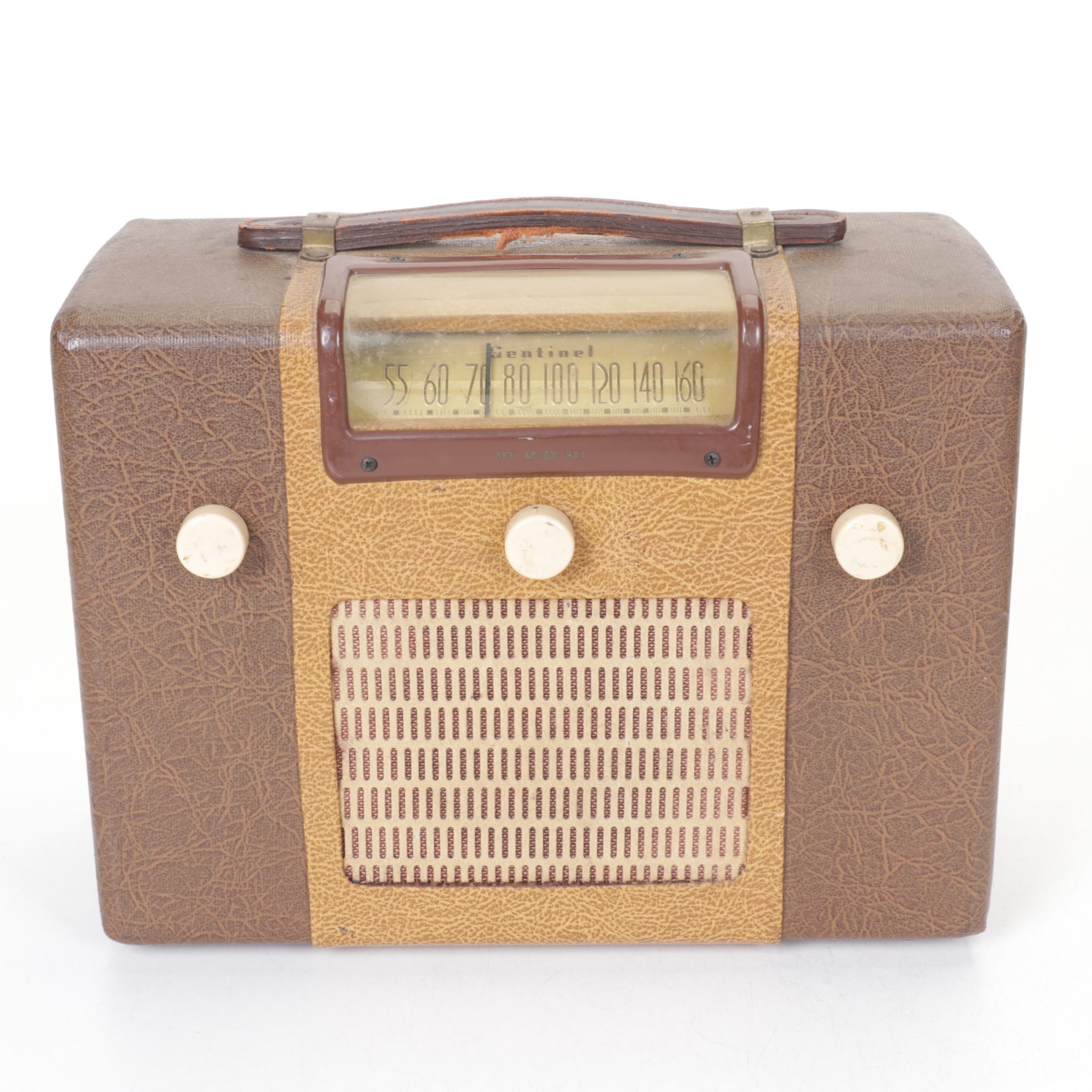 Motorola & Sentinel Portable AM/FM Radios, Mid-20th Century