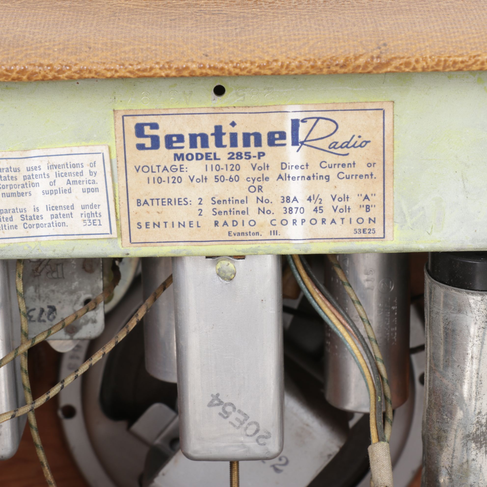 Motorola & Sentinel Portable AM/FM Radios, Mid-20th Century