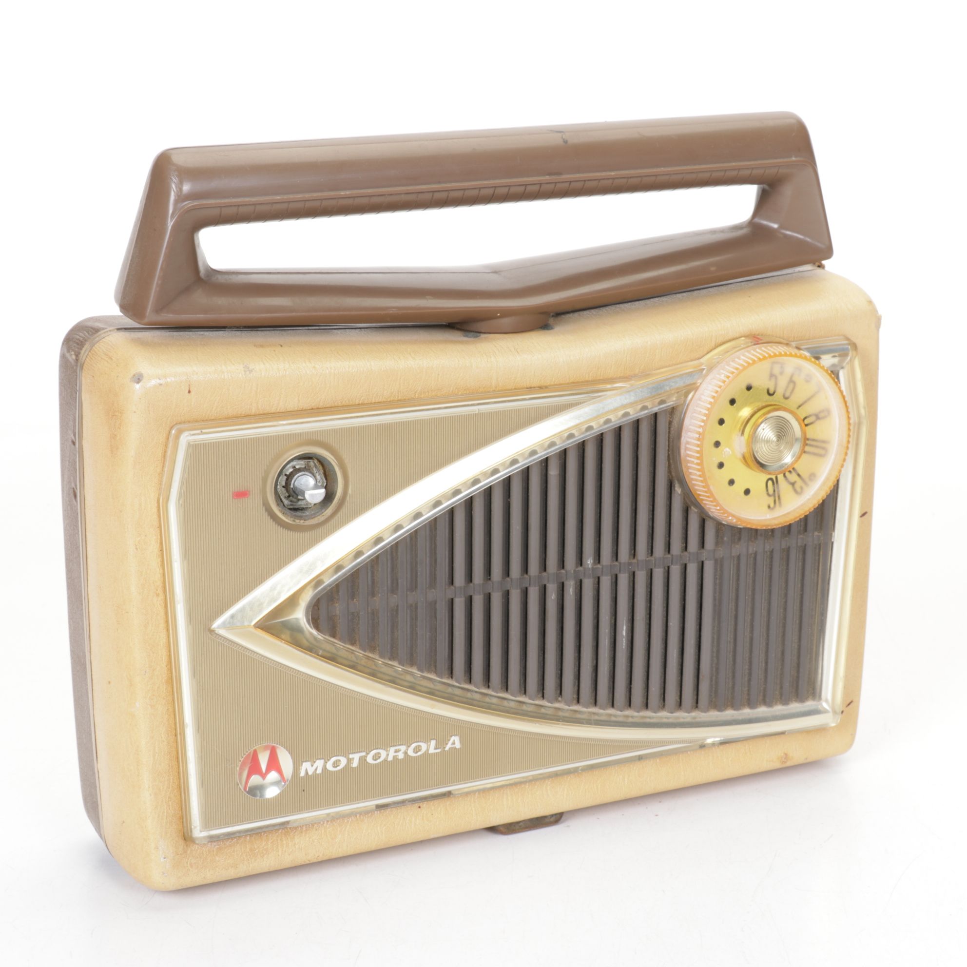 Motorola & Sentinel Portable AM/FM Radios, Mid-20th Century