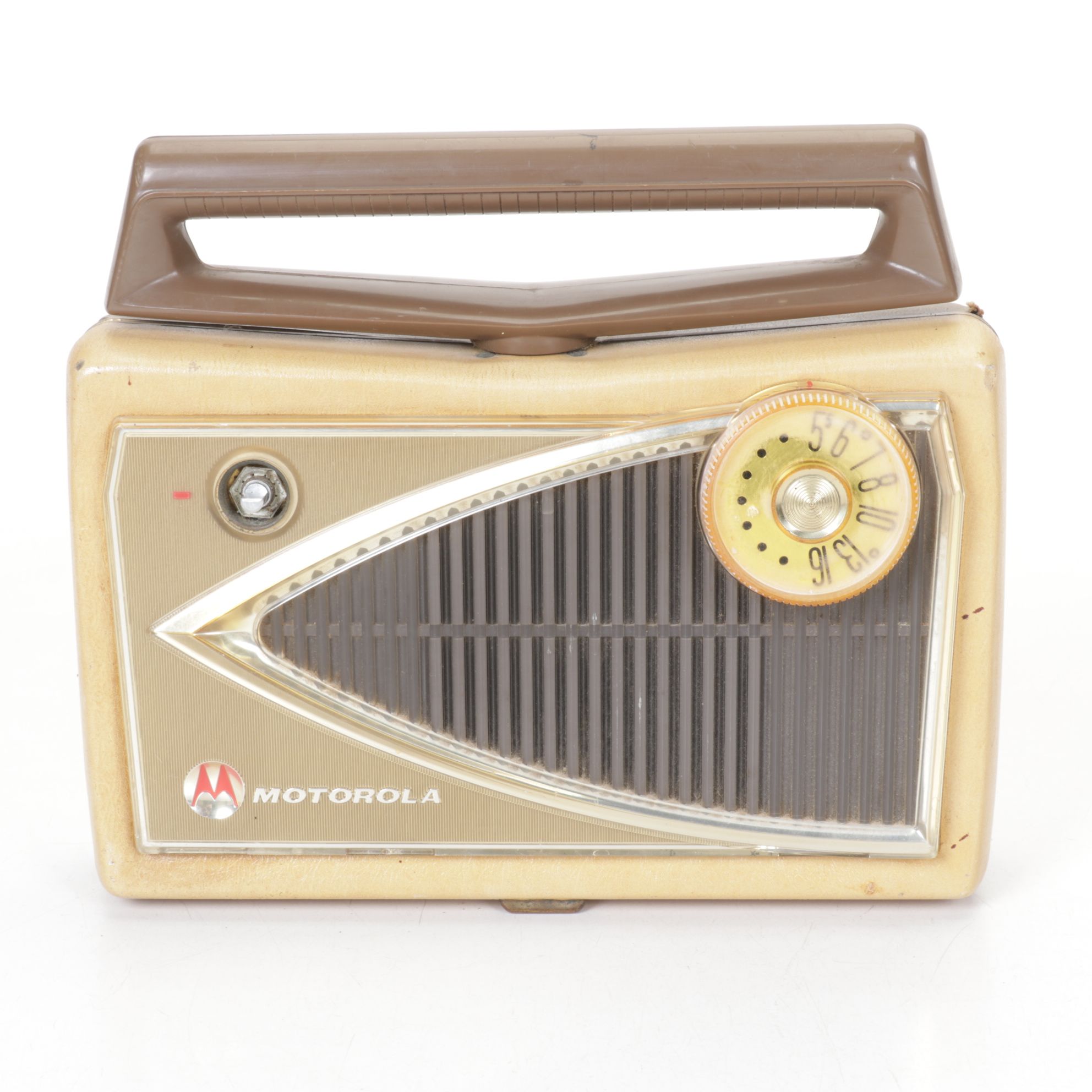 Motorola & Sentinel Portable AM/FM Radios, Mid-20th Century