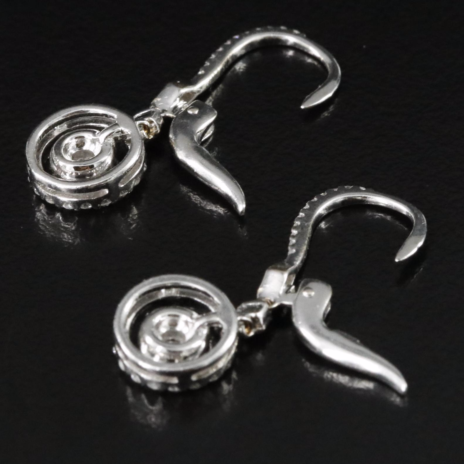 18K 0.50 CTW Diamond Earrings