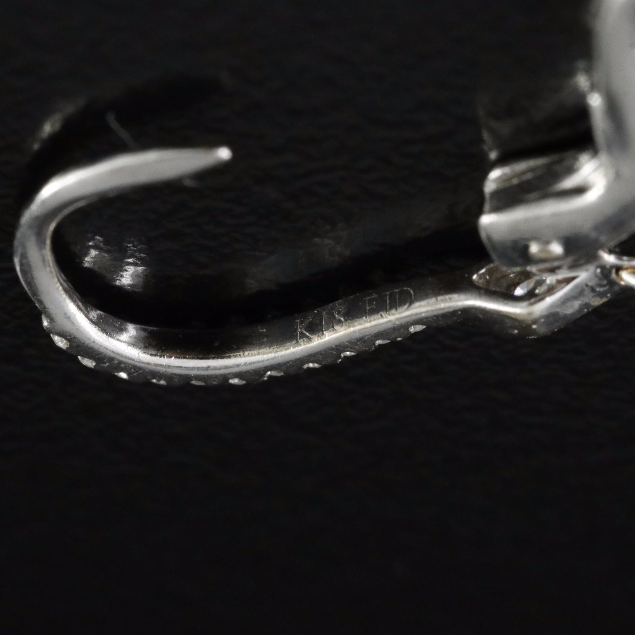 18K 0.50 CTW Diamond Earrings