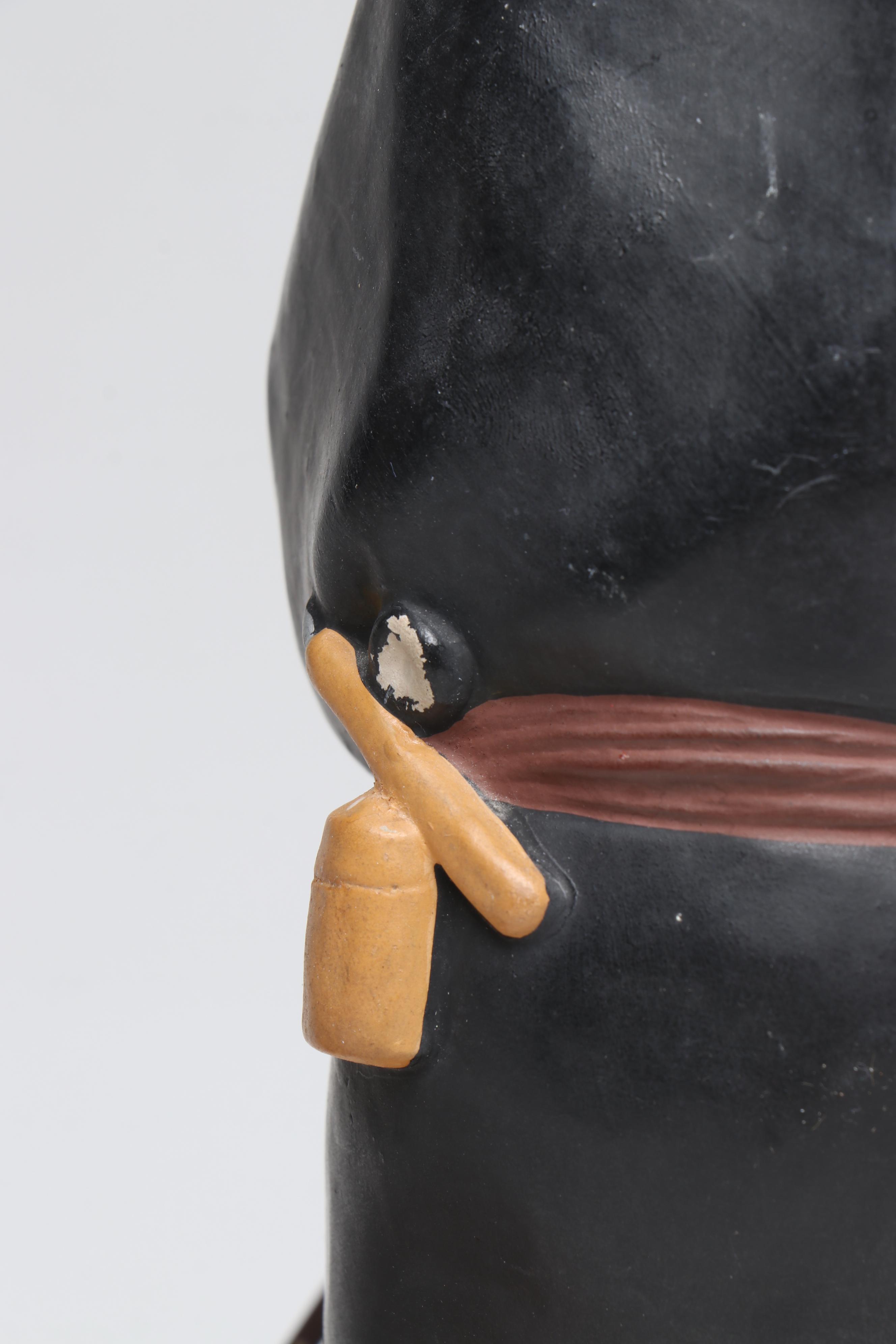 Japanese Farmers and Traveler Ceramic Figures