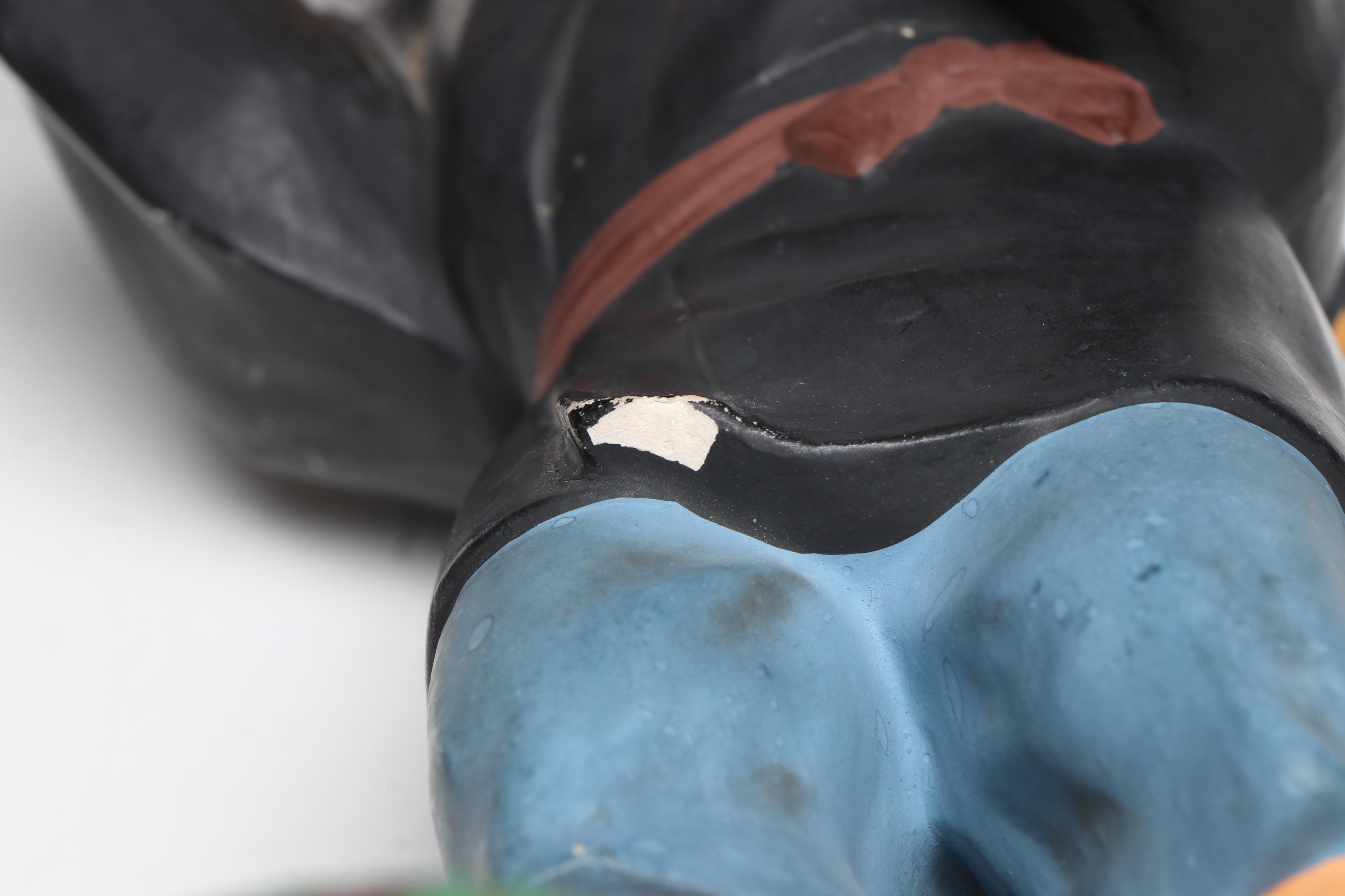 Japanese Farmers and Traveler Ceramic Figures