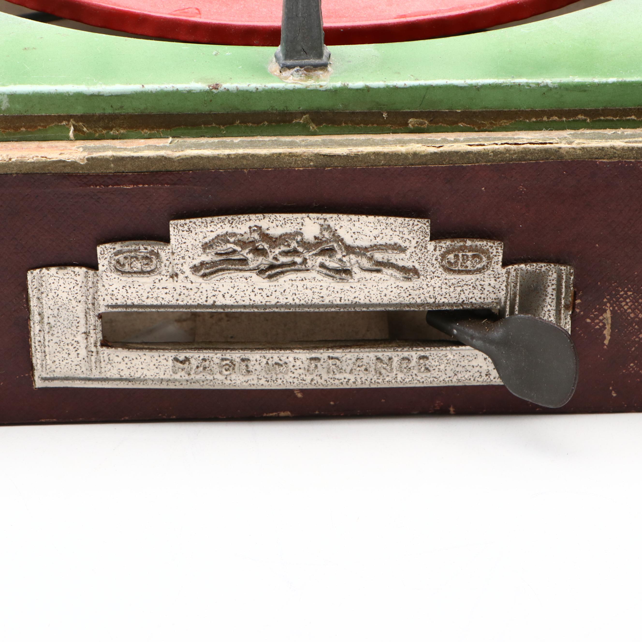 Jouets de Paris Mechanical Horse Racing Toy, Early 20th Century