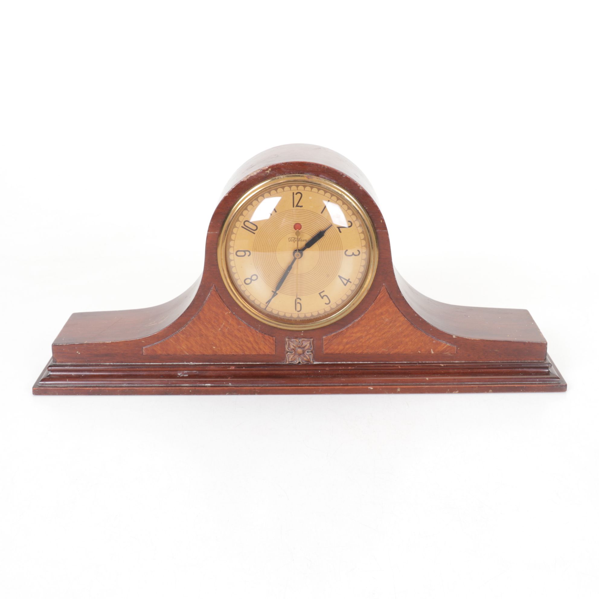 Warren Telechron Co. Mantel Clock, Mid-20th Century
