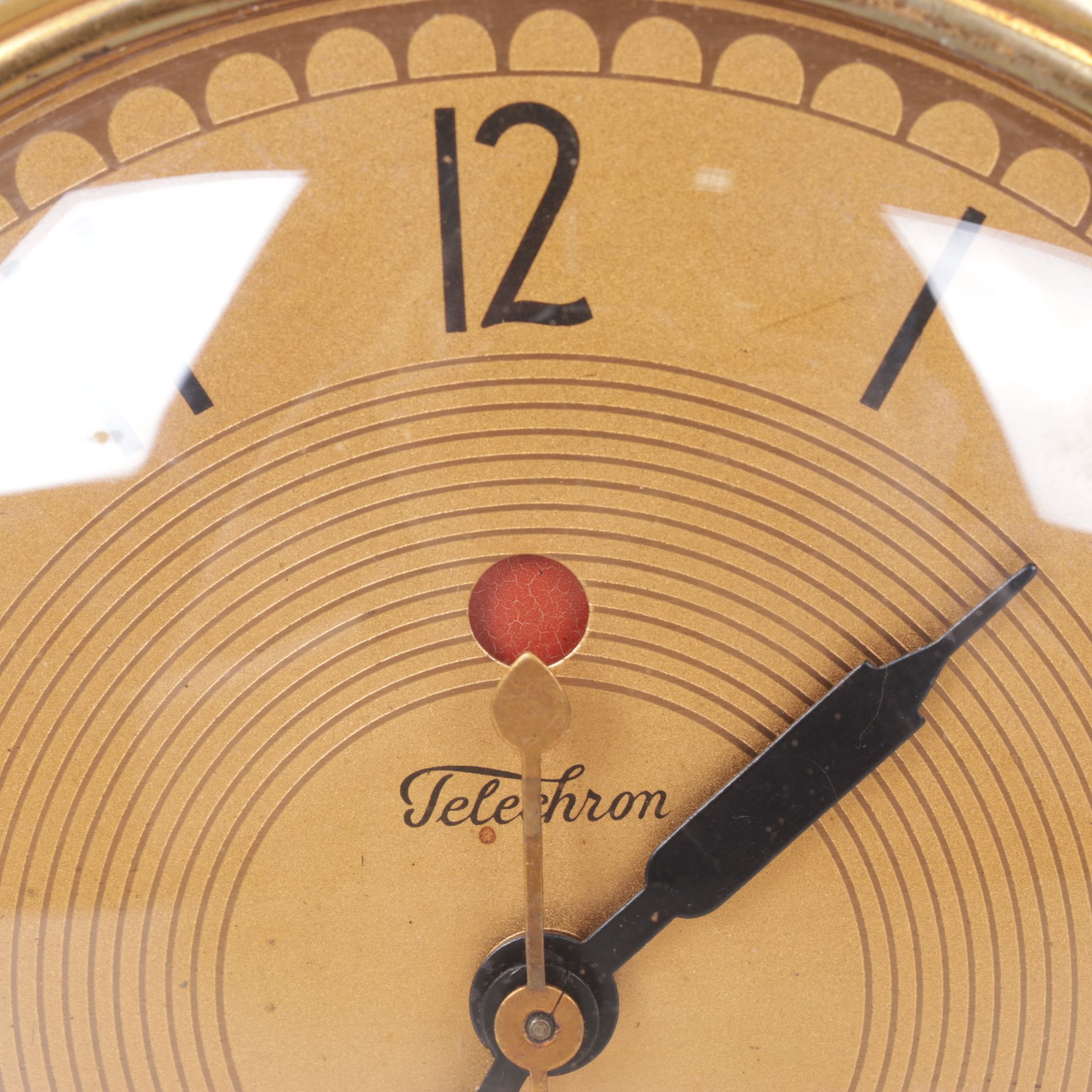 Warren Telechron Co. Mantel Clock, Mid-20th Century