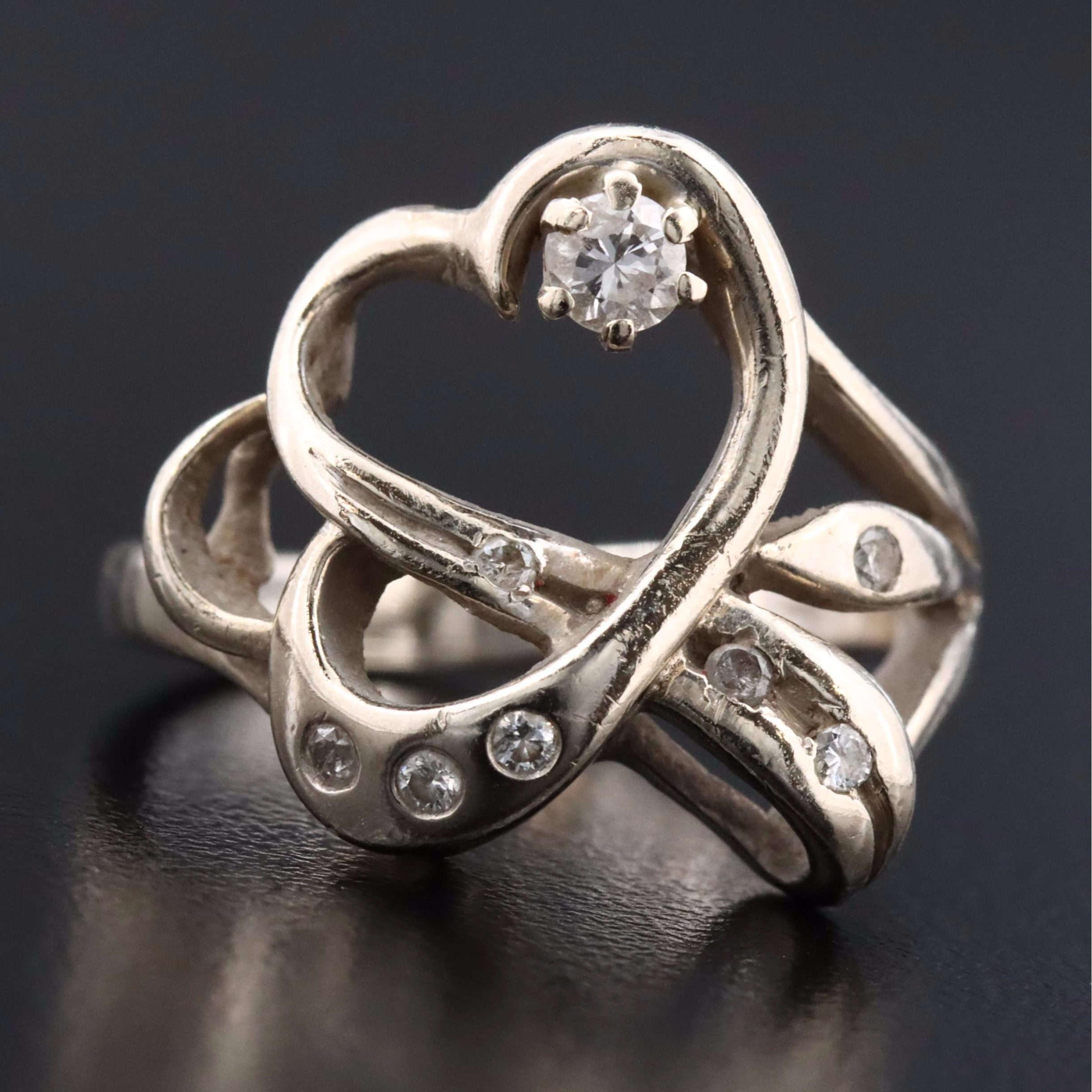 14K 0.23 CTW Diamond Ring