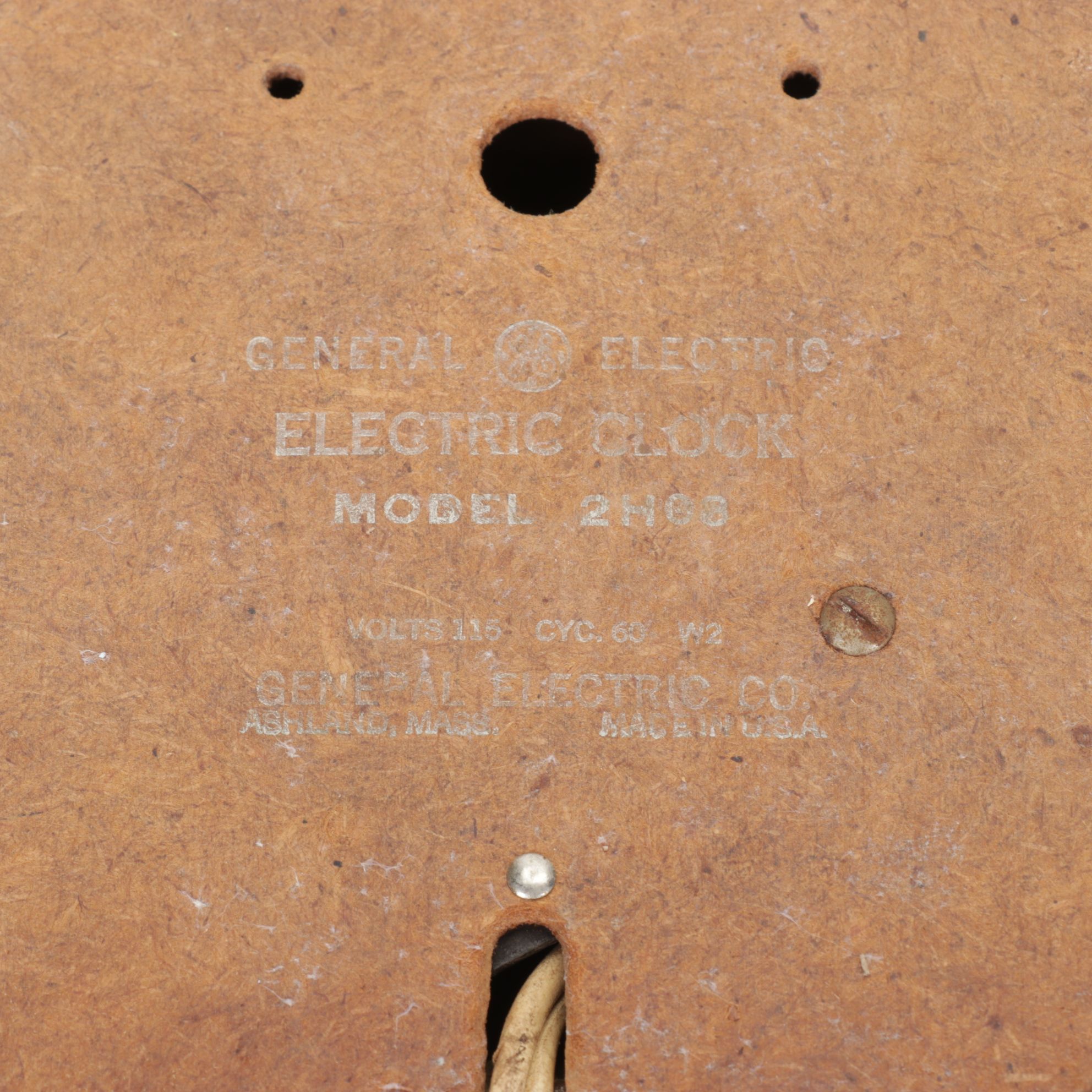 Vintage General Electric & Sessions Wall Clocks