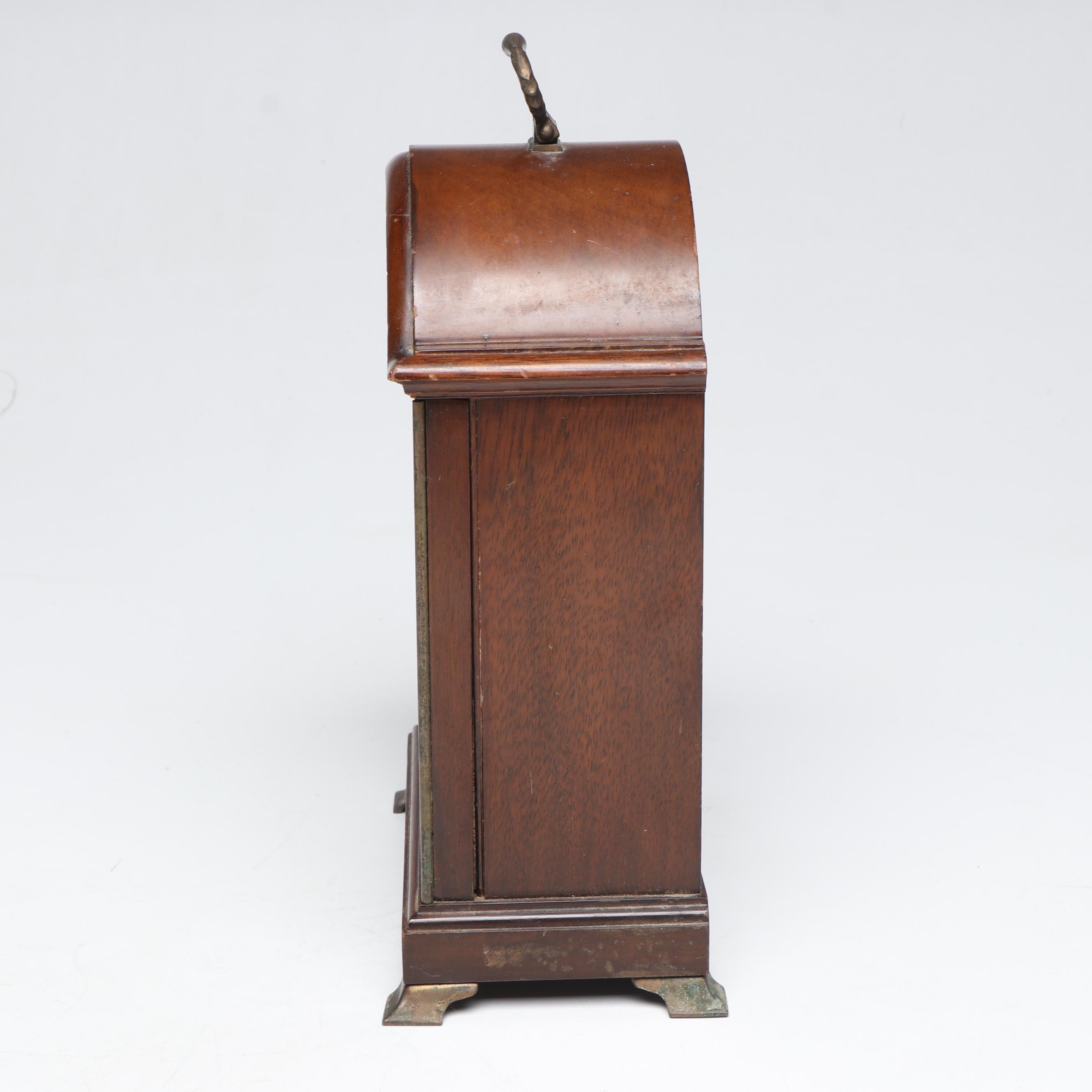 Elliott of London Victorian Wood and Brass Bracket Clock