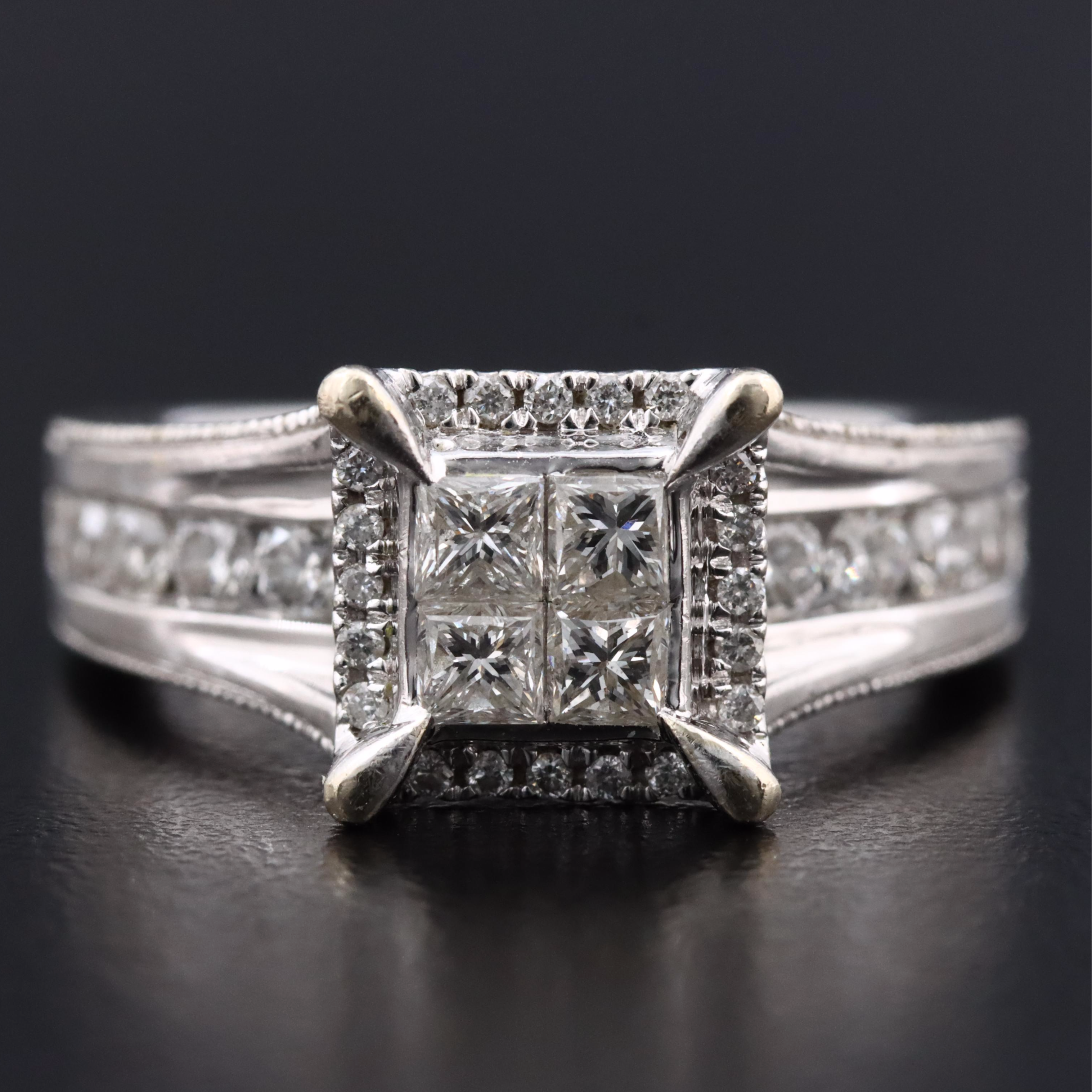 14K 1.28 CTW Diamond Ring